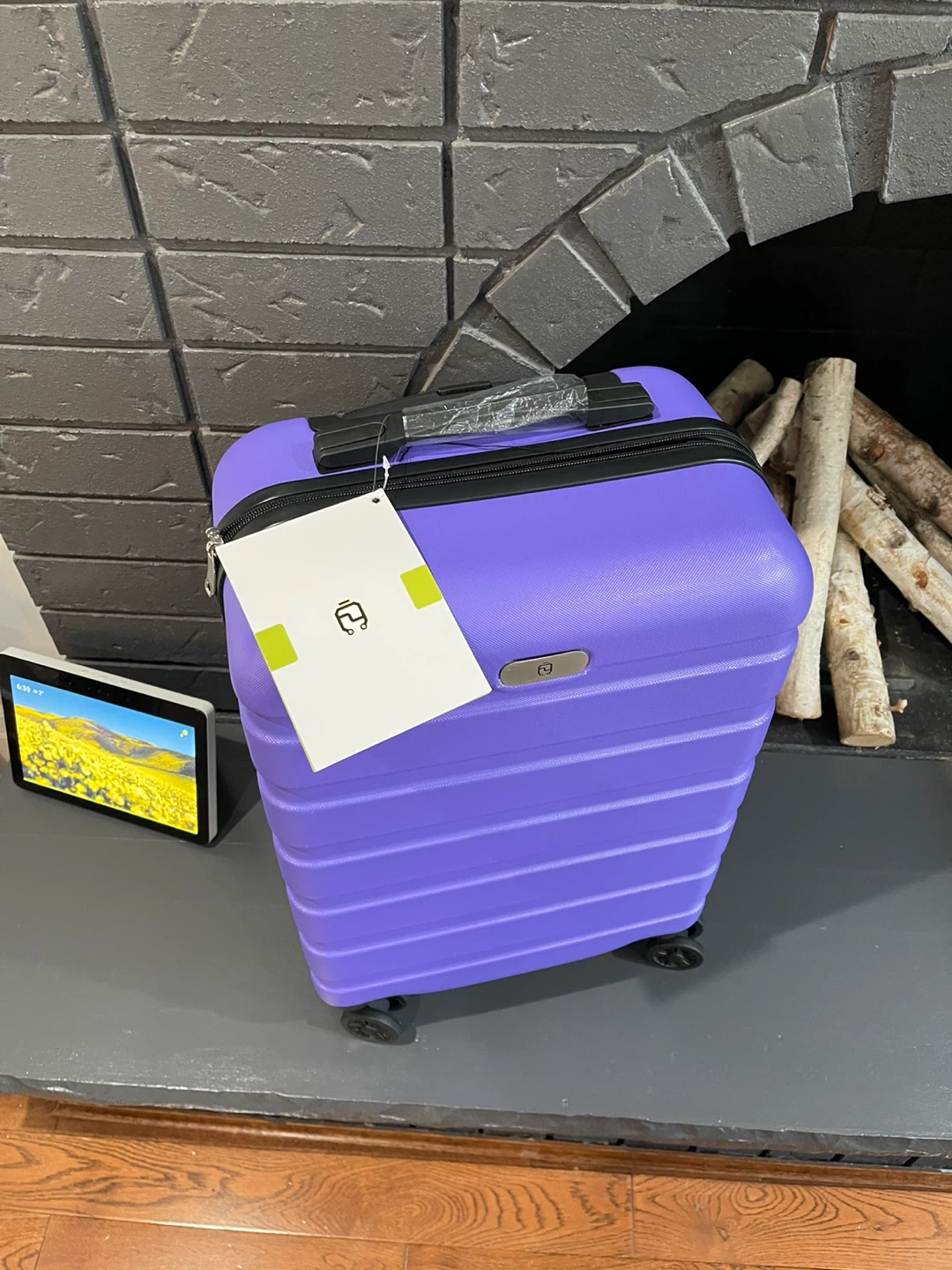 Purple Hardside Carry-On Luggage - photo 2