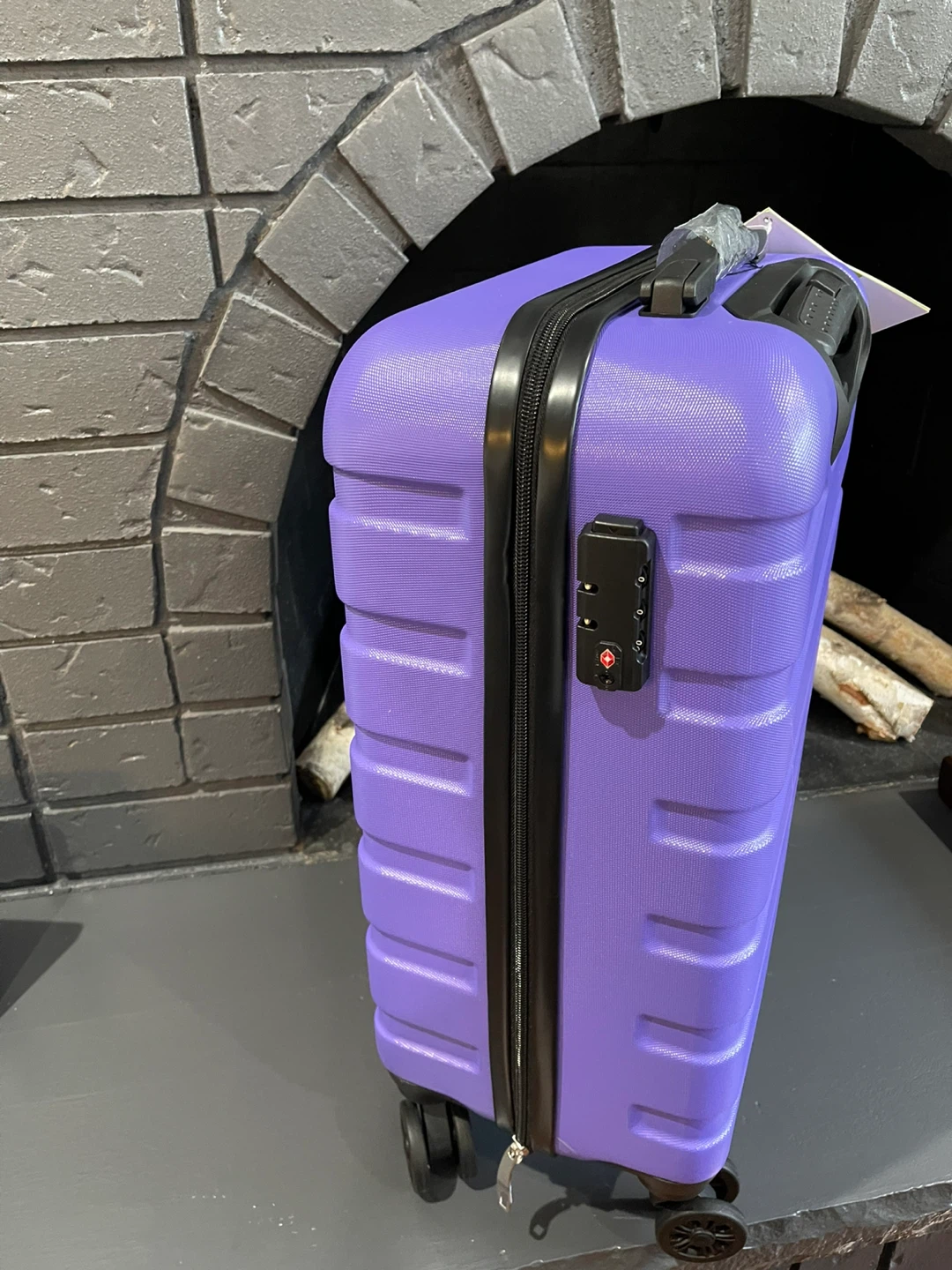 Purple Hardside Carry-On Luggage - photo 3