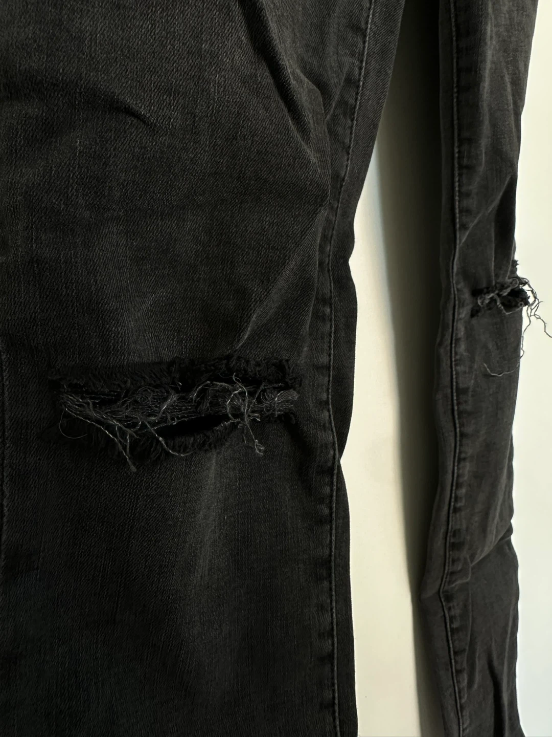 FRAME Le Skinny de Jean Jeans Black Size 24 - photo 4