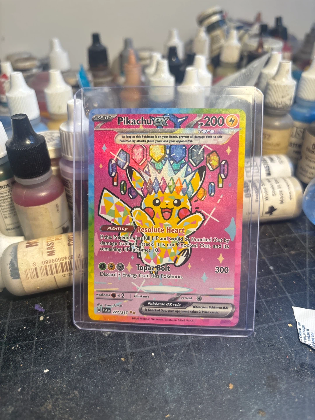 Pikachu EX Pokemon Card