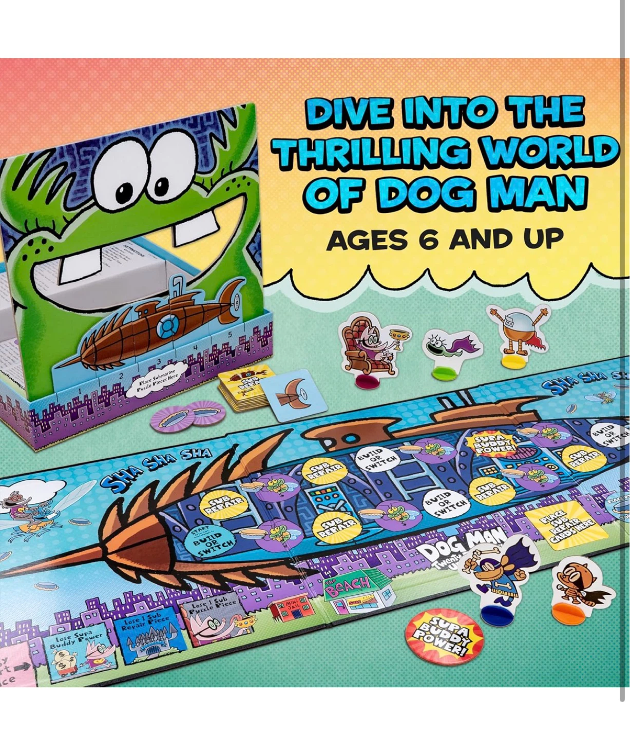 Dog Man Twenty Thousand Fleas Under the Sea Cooperative Game - photo 5
