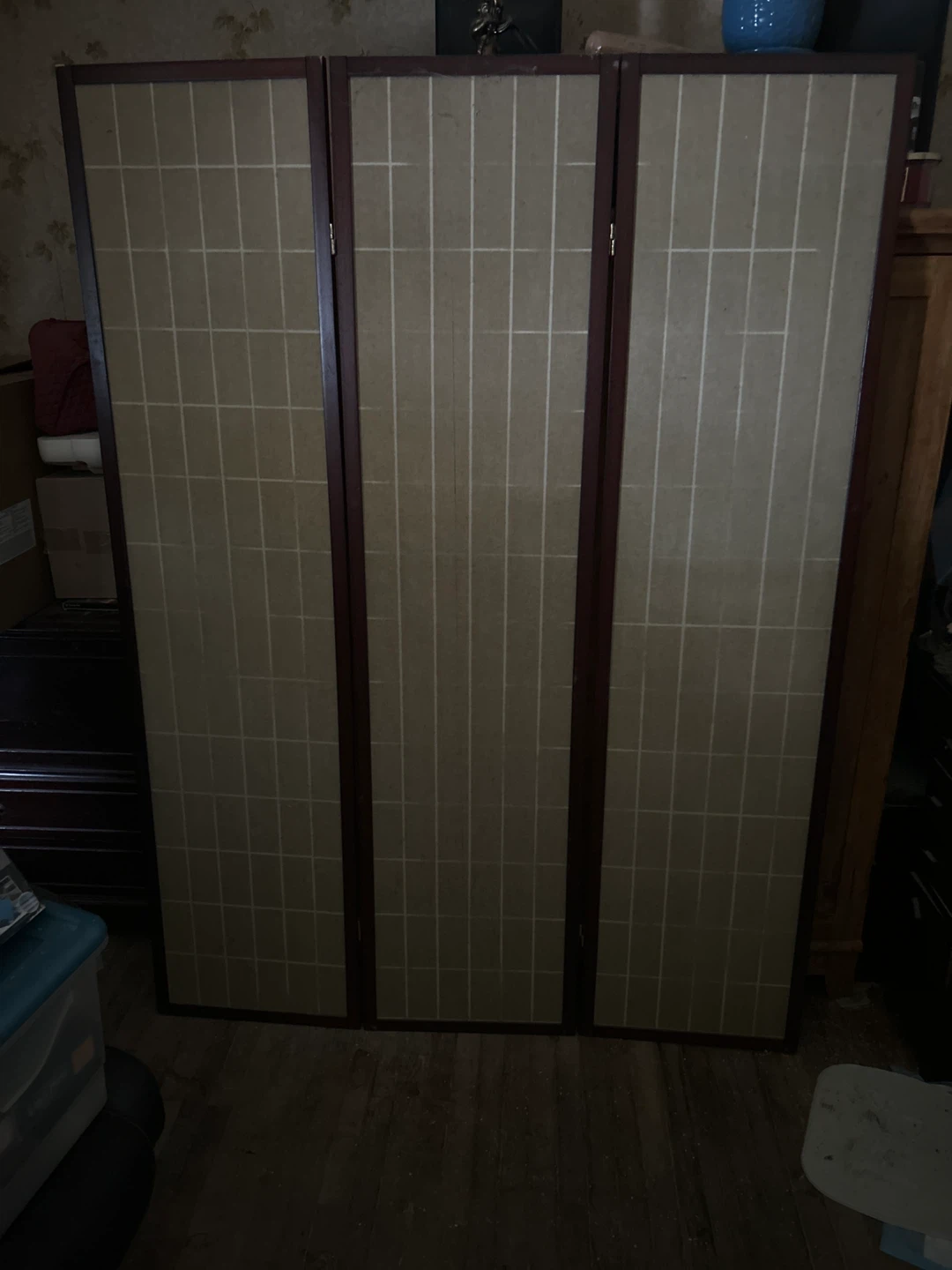 3-Panel Room Divider Screen