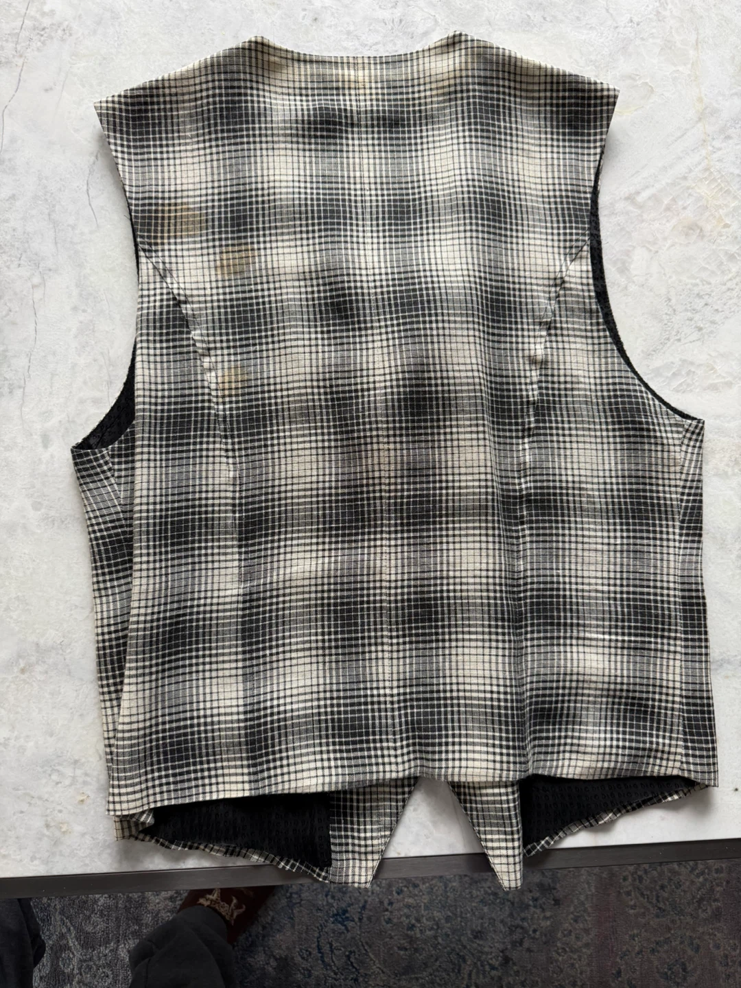 Dolce & Gabbana D&G Vest – Size 40 / 54 (Men’s Large) – Plaid - photo 2