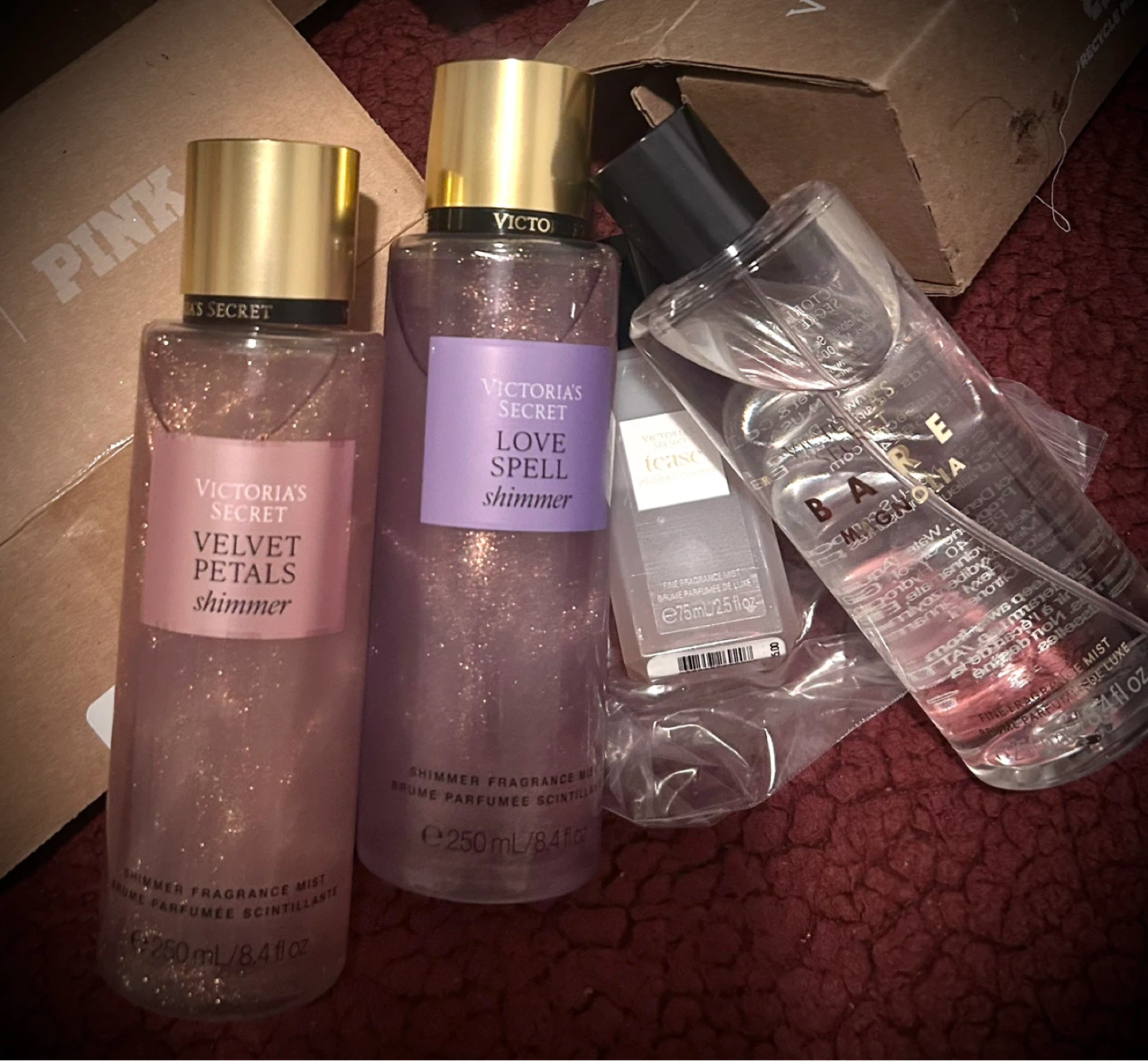 BRAND NEW Victoria's Secret Shimmer Fragrance Mists - photo 2