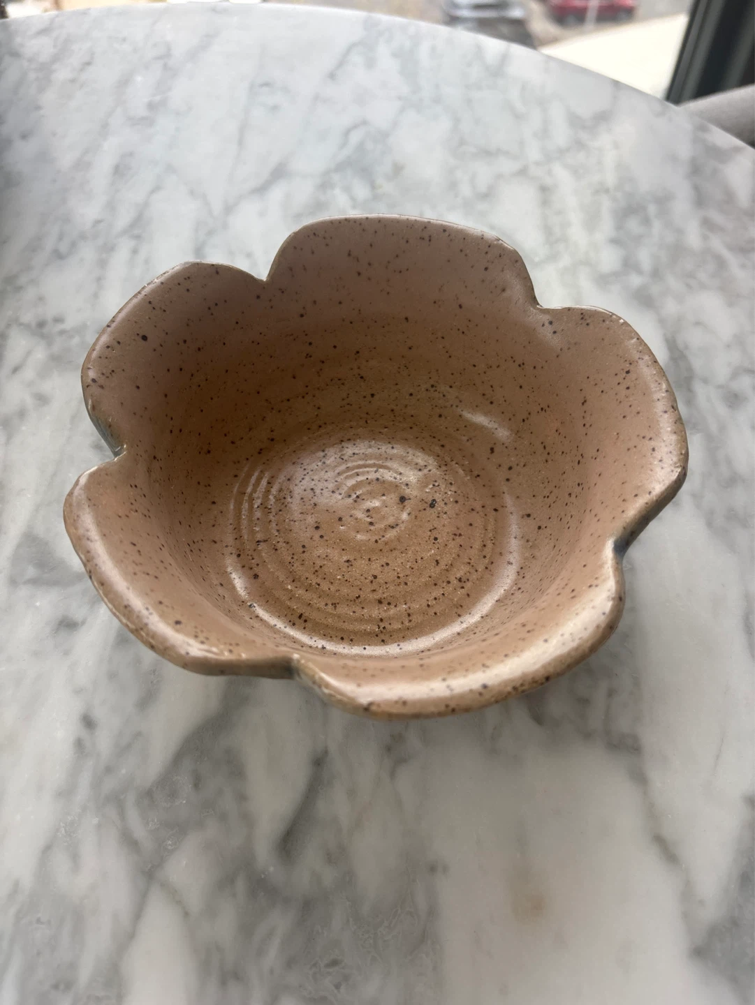 Handmade Ceramic Flower Bowl