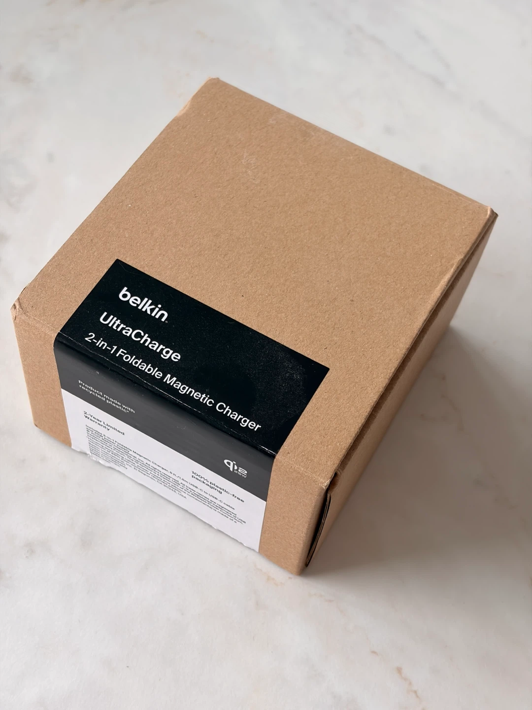 LNIB Belkin 2 in 1 MagSafe Folding Qi2 Charger 25w - photo 2