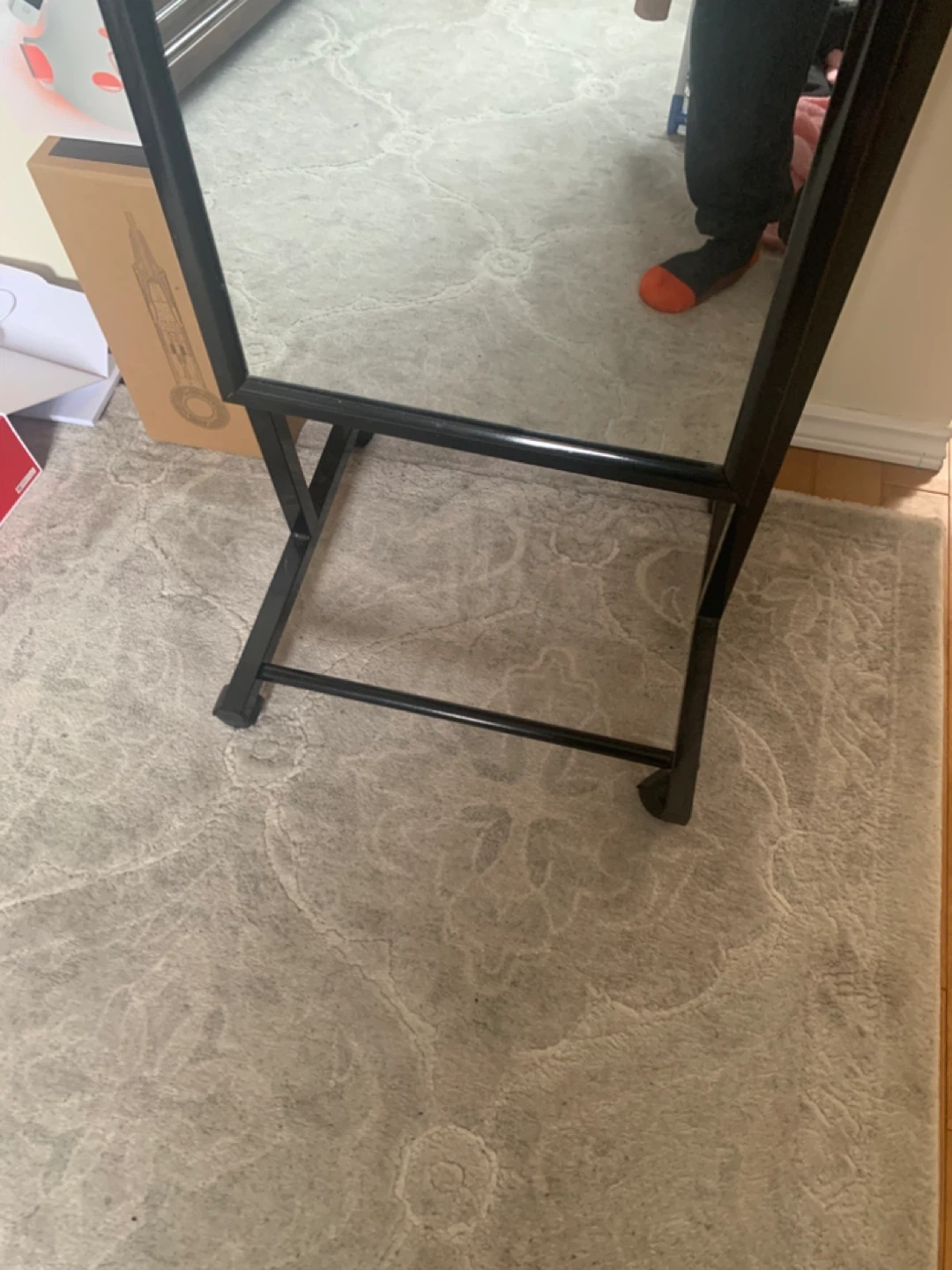 Arched Full Length Mirror with Stand - photo 2