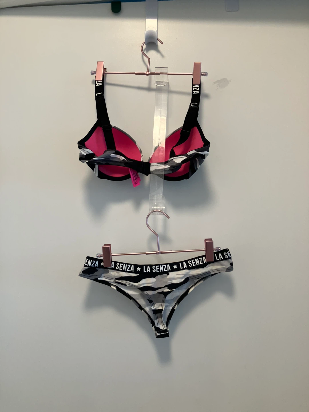 La Senza Camo Push-Up Bra & Thong Set - photo 2