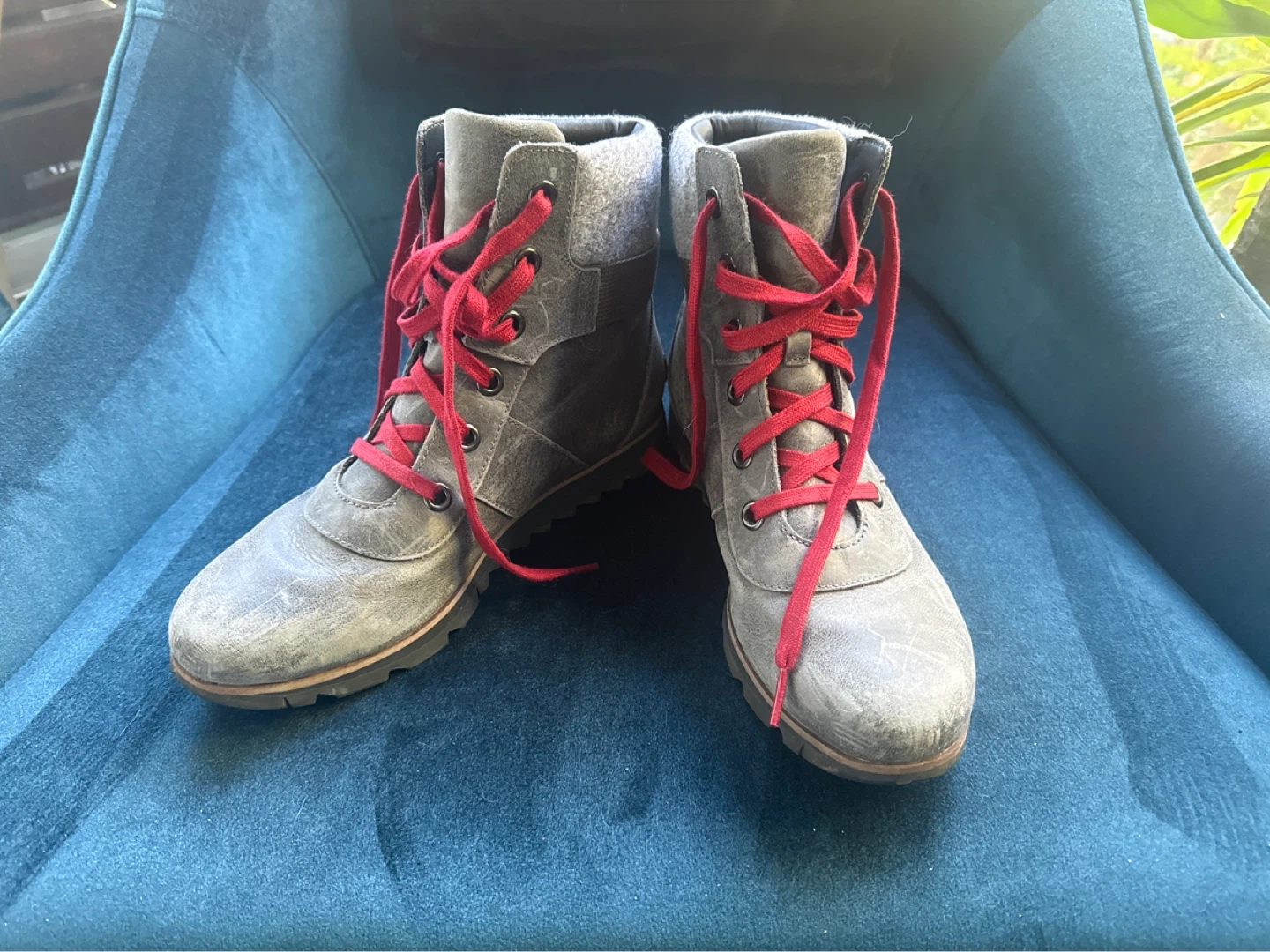 Sorel Women's Grey Winter Boots Size 9