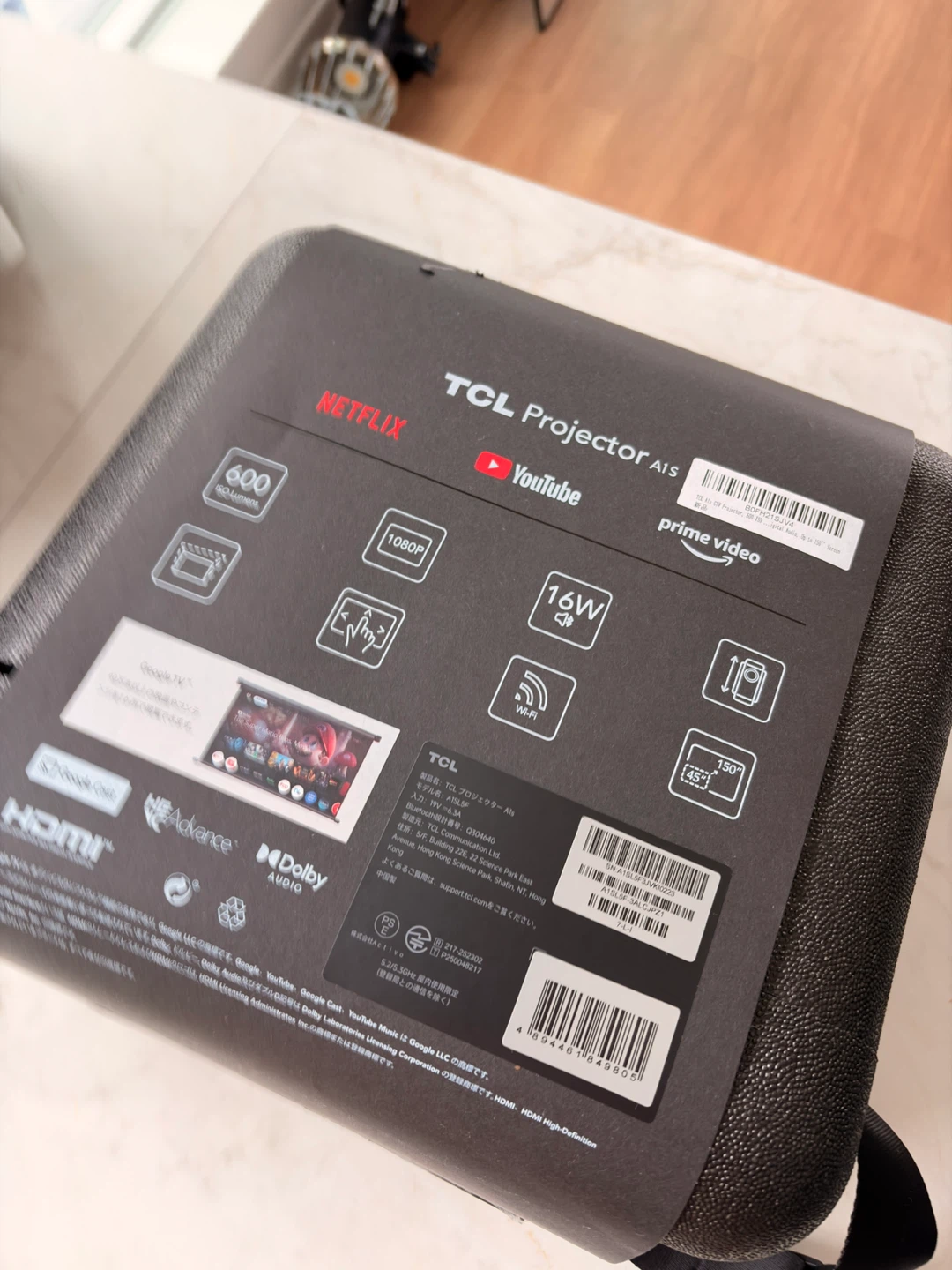 LNIB TCL A1s Projector - photo 2