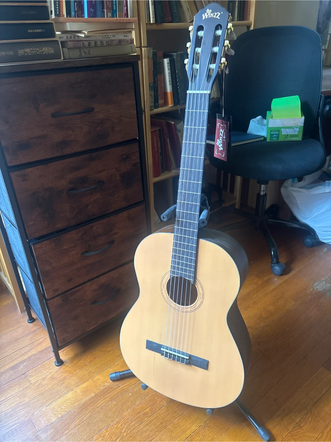 **Reserved**WINZZ acoustic Guitar with Savarez Strings