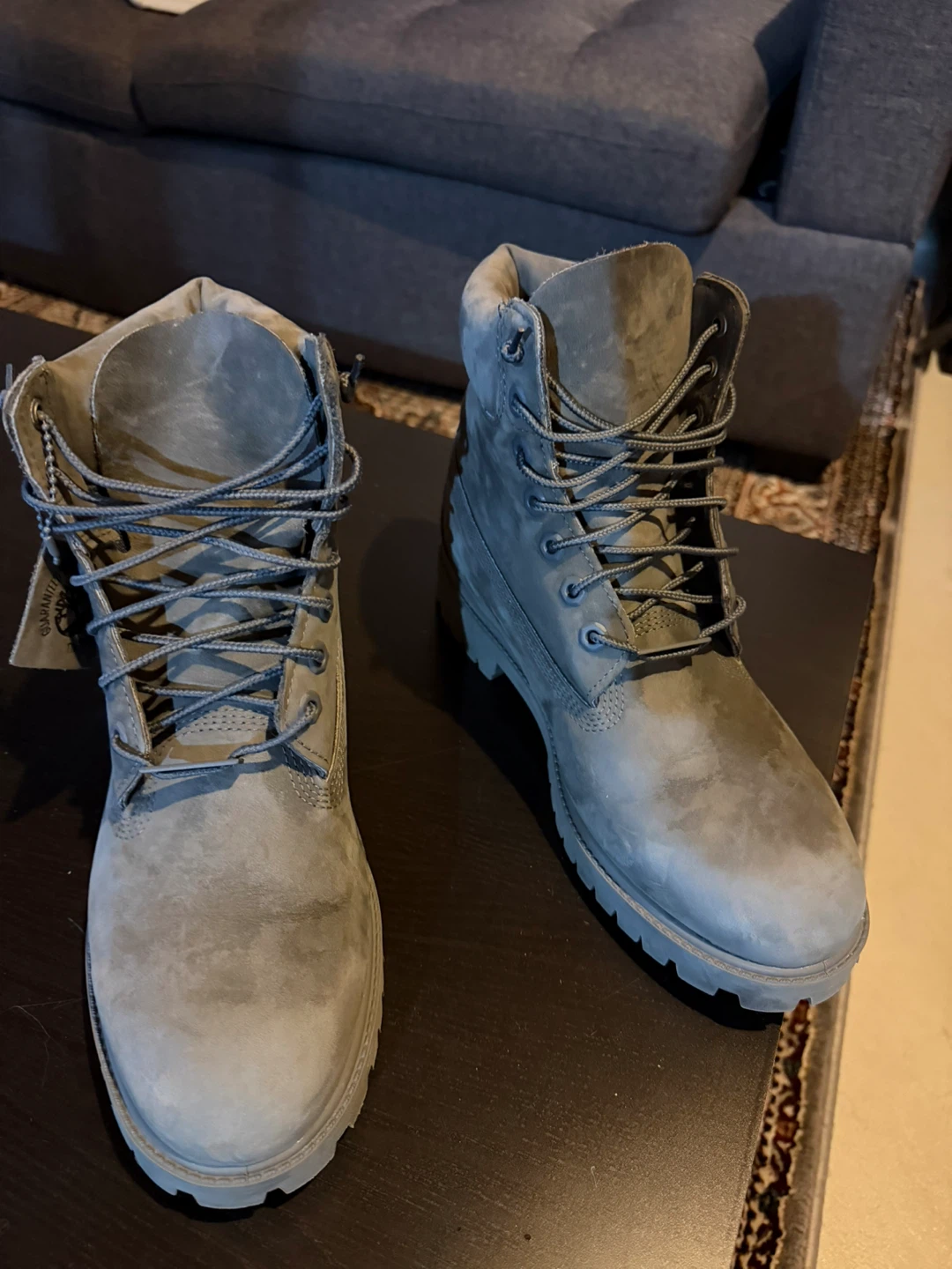 Timberland Grey Suede Boots - photo 3