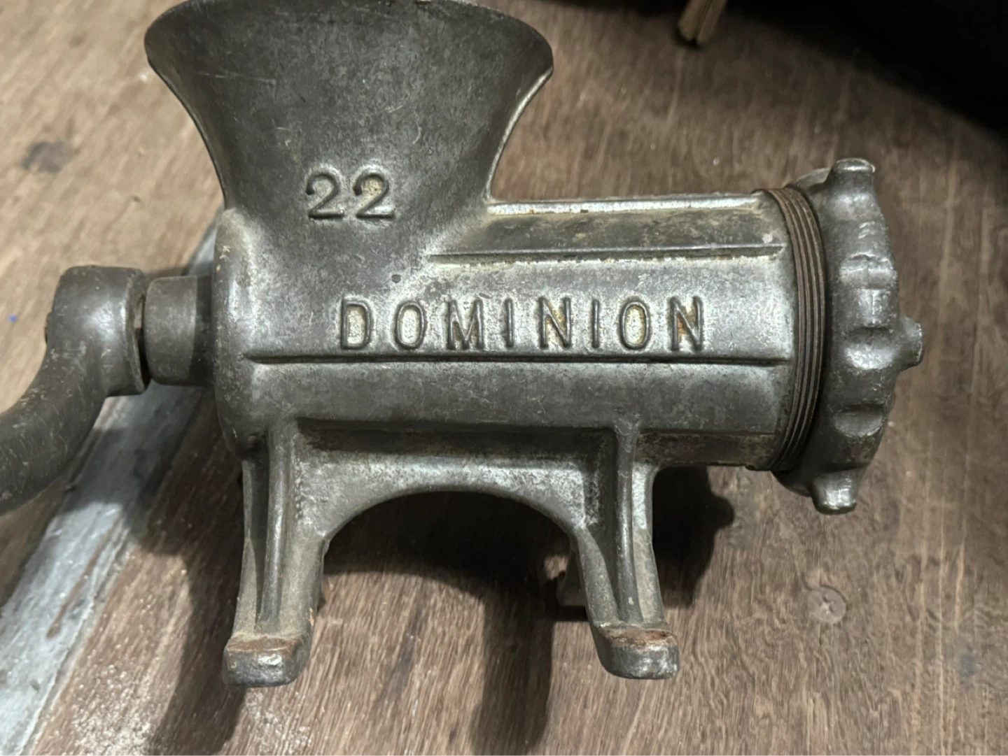 Dominion No. 22 Meat Grinder