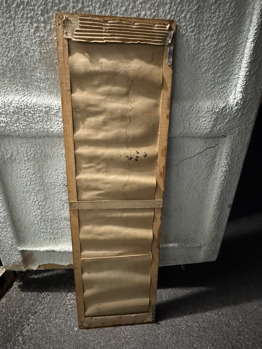 Long Wooden Framed Mirror - photo 2