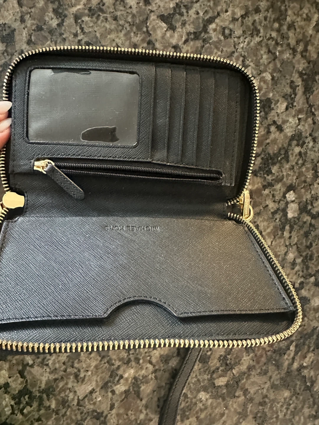 Michael Kors Black Saffiano Leather Wristlet Wallet - photo 4