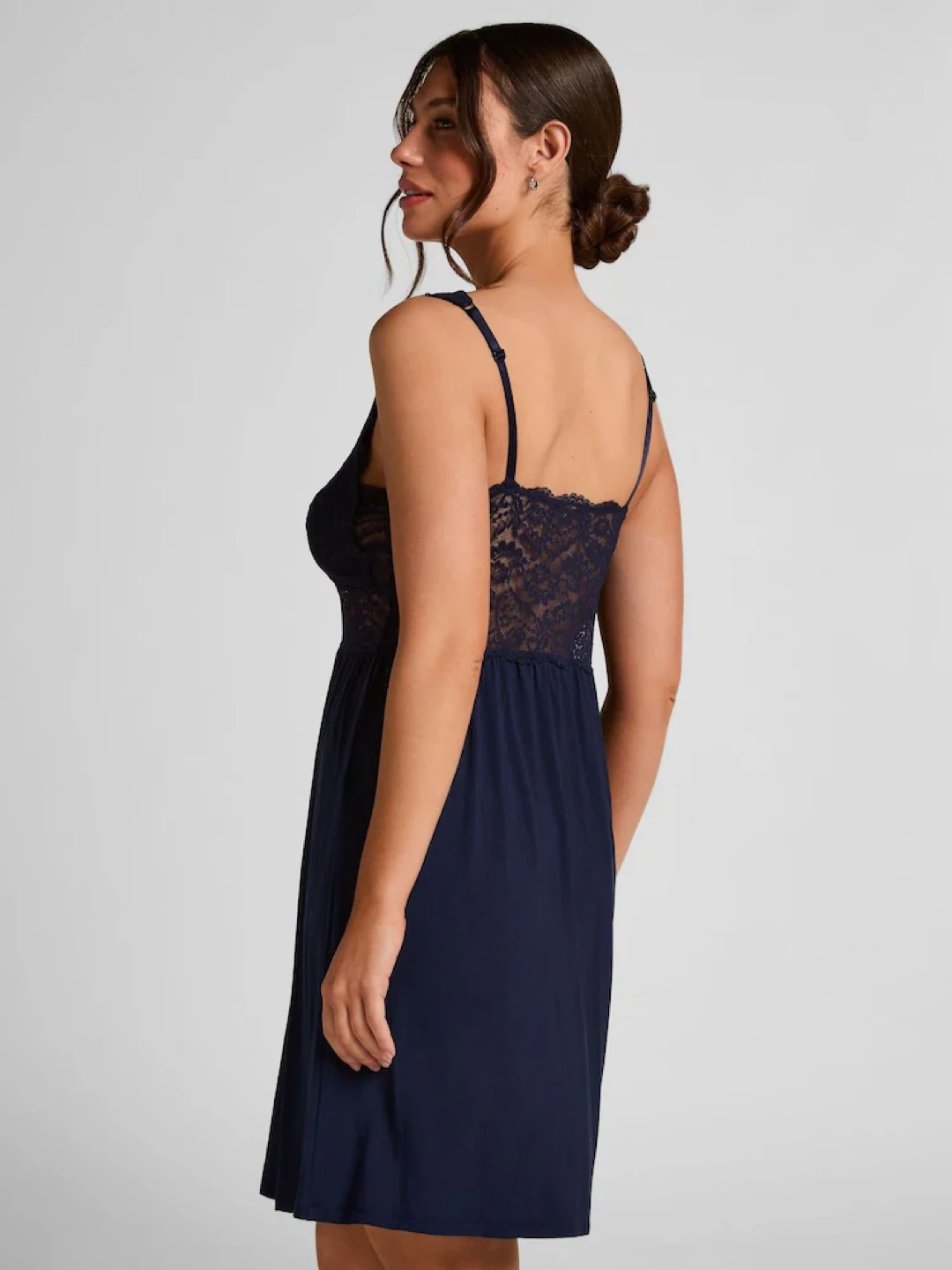NEW Overlay lace slip dress nightie Small - comes with thong