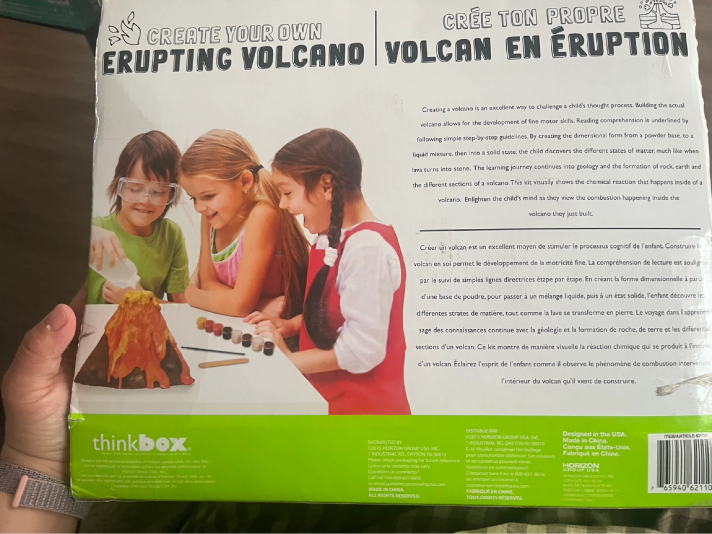 ThinkBox Create Your Own Erupting Volcano Science Kit - photo 2
