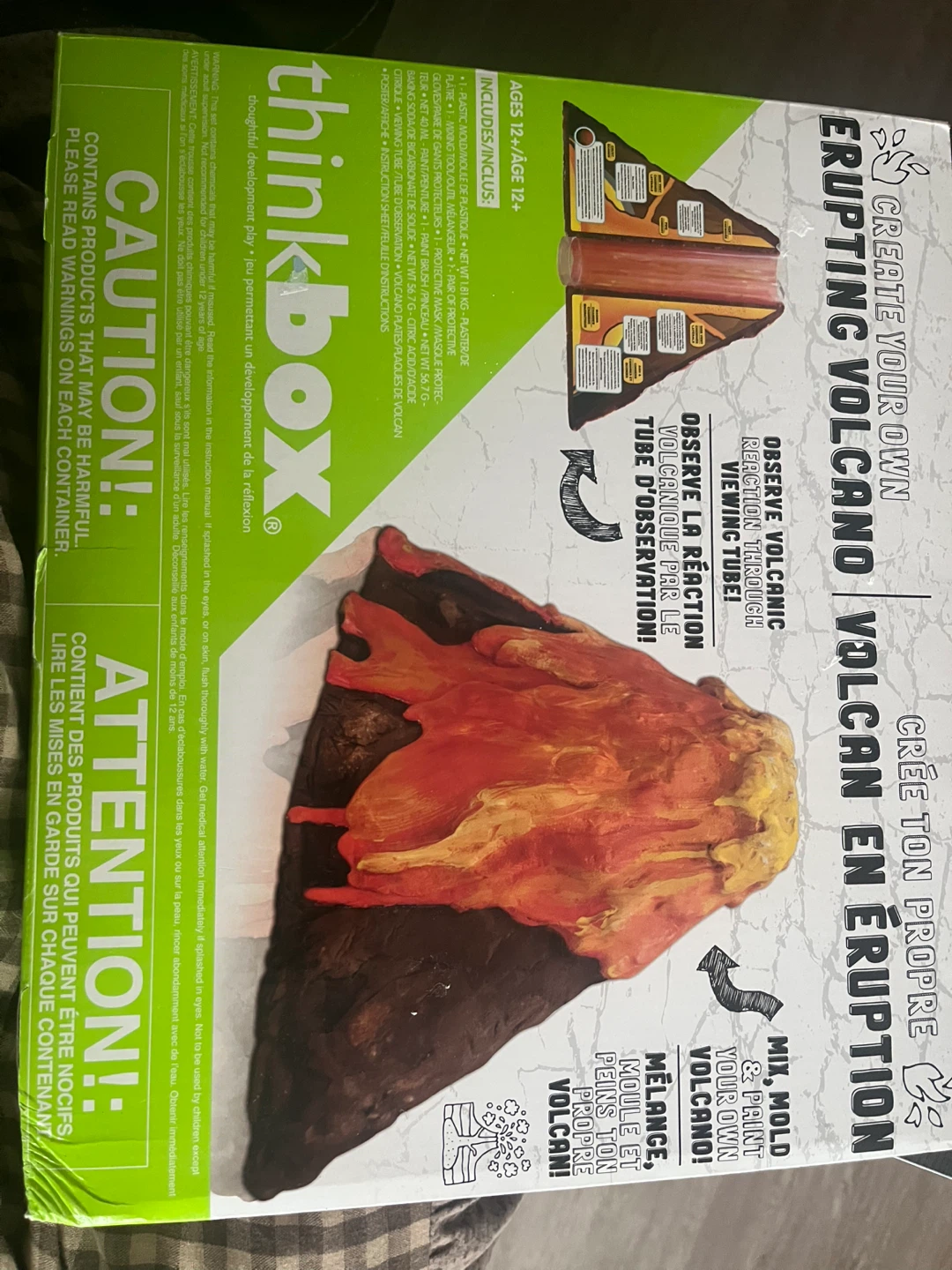 ThinkBox Create Your Own Erupting Volcano Science Kit