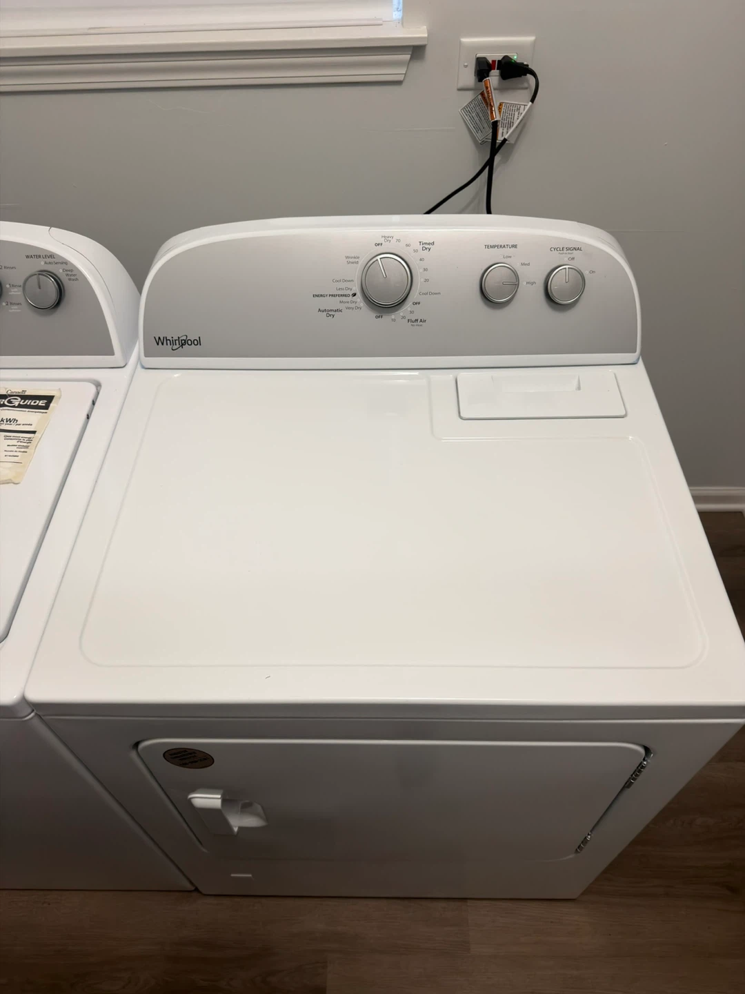 Whirlpool Top Load Washer and Dryer Set - photo 5