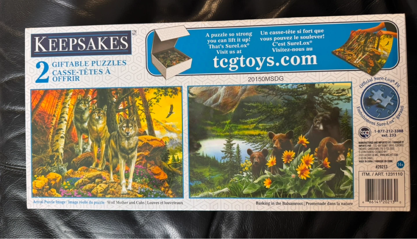 Keepsakes 2 Giftable Puzzles