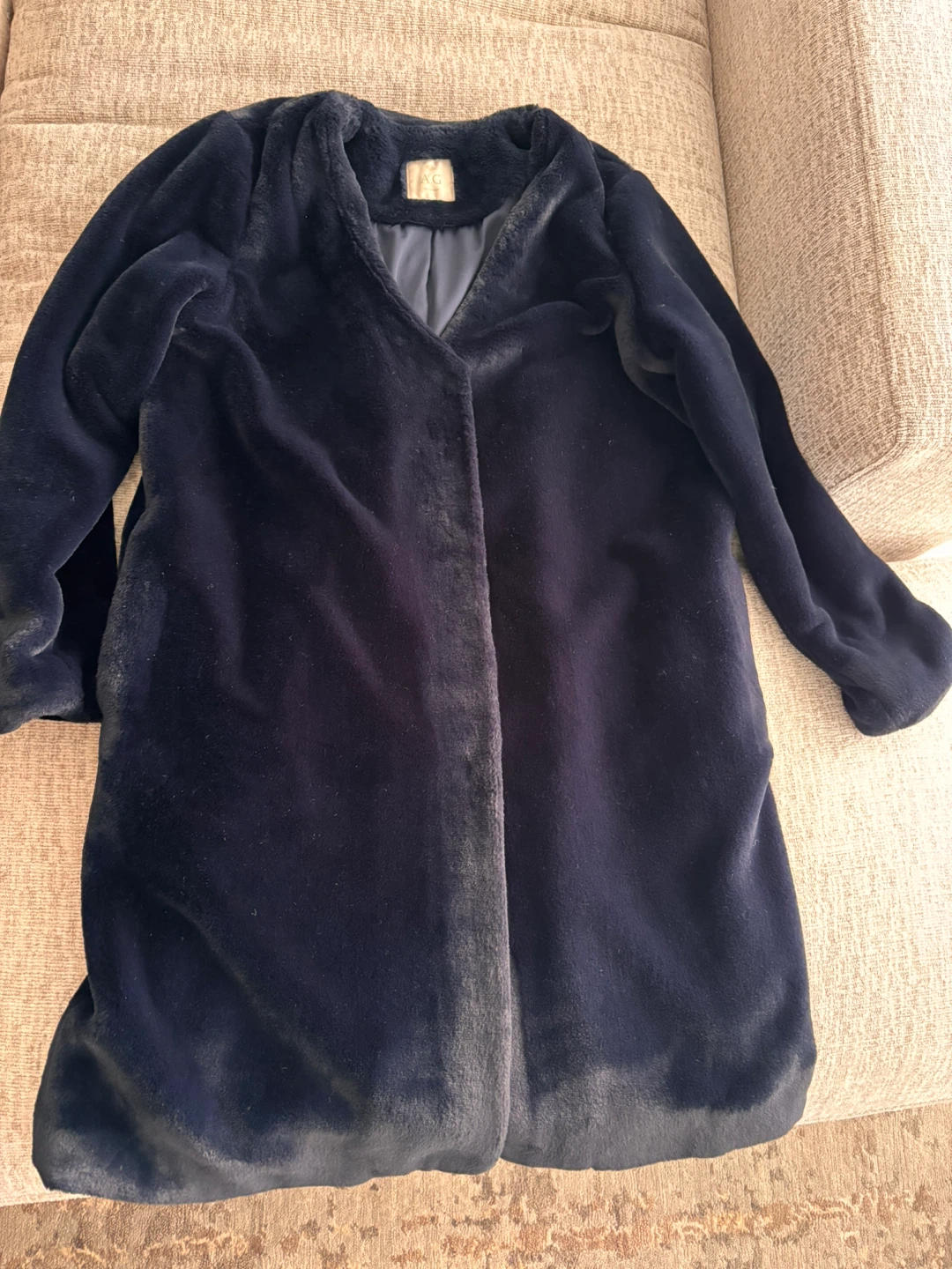 AG Faux Fur Coat - photo 2