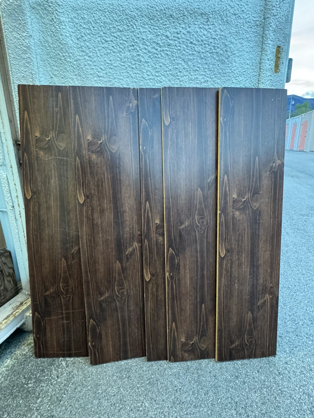 Wood Shelving Boards - Set of 5 - photo 2
