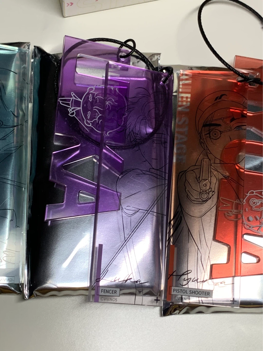 Alien Stage Sports AU Acrylic Keychains - photo 3