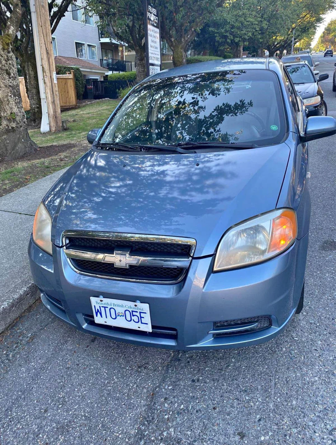 Blue Chevrolet Aveo 1.6L - photo 3