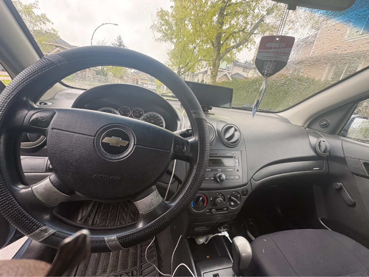 Blue Chevrolet Aveo 1.6L