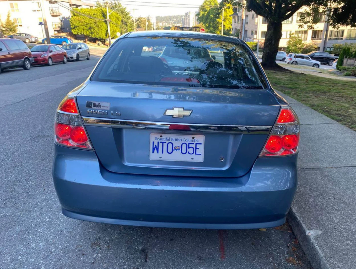 Blue Chevrolet Aveo 1.6L - photo 5