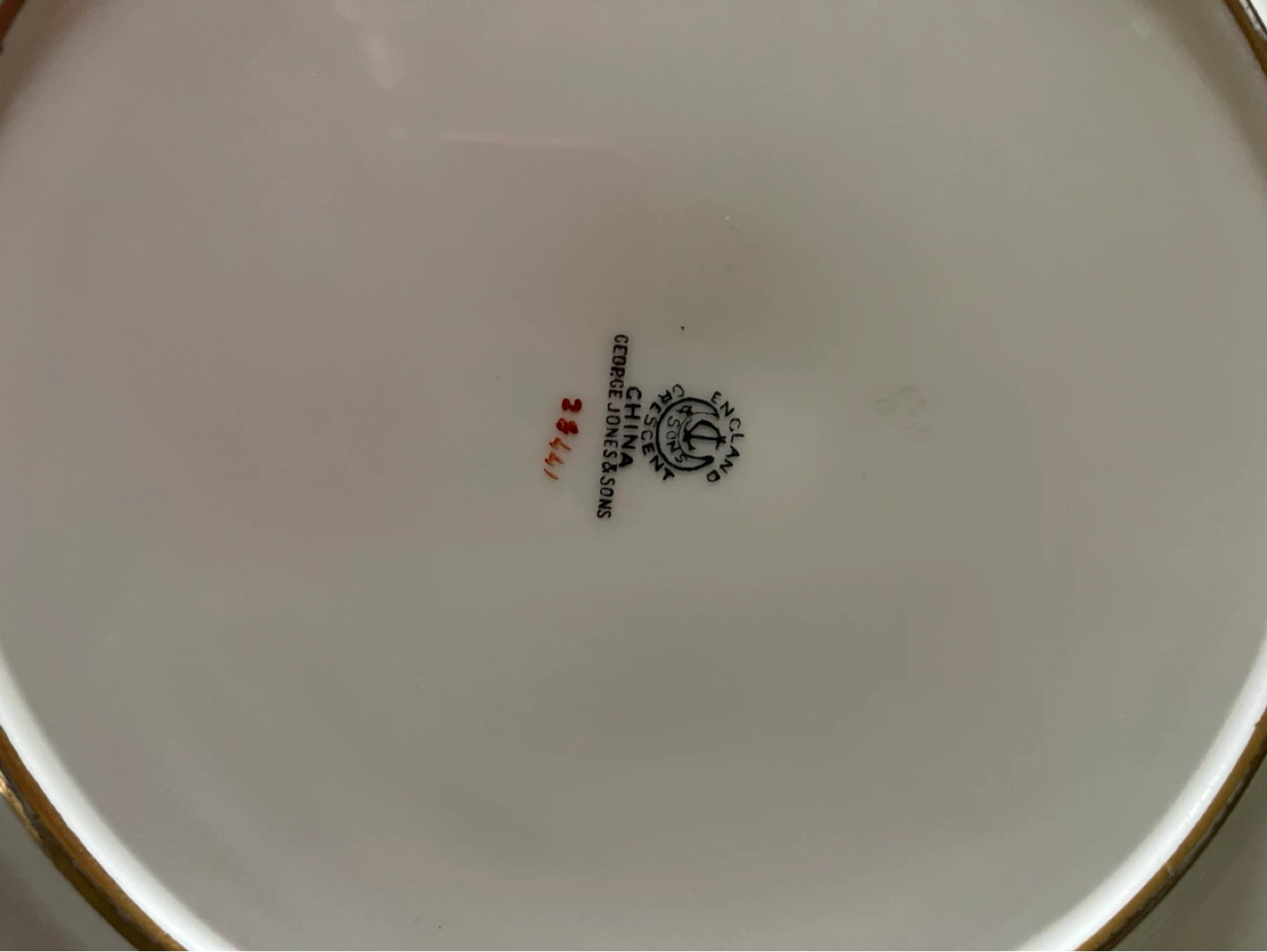 George Jones & Sons Crescent China Plates Set - photo 4