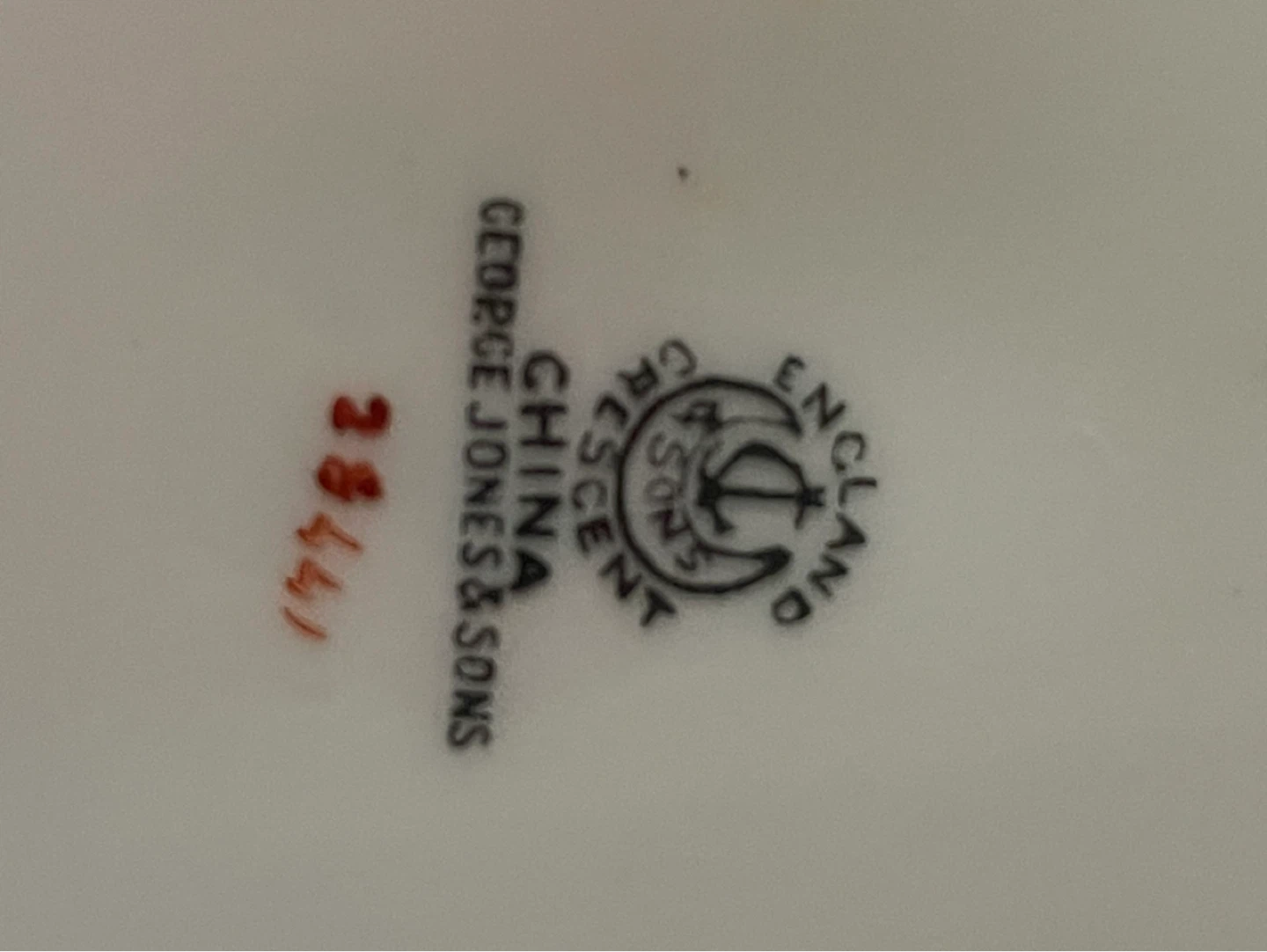 George Jones & Sons Crescent China Plates Set - photo 5