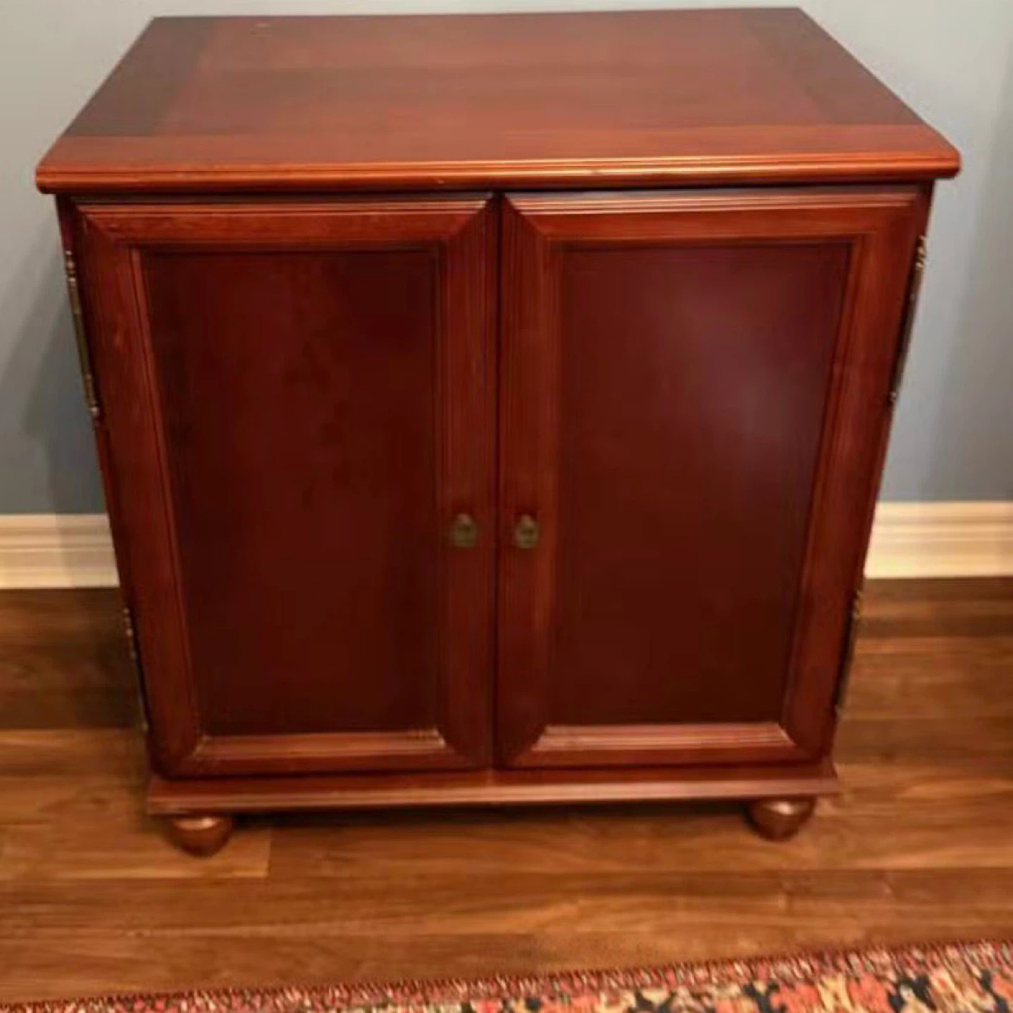 Wooden Accent Cabinet with Double Doors