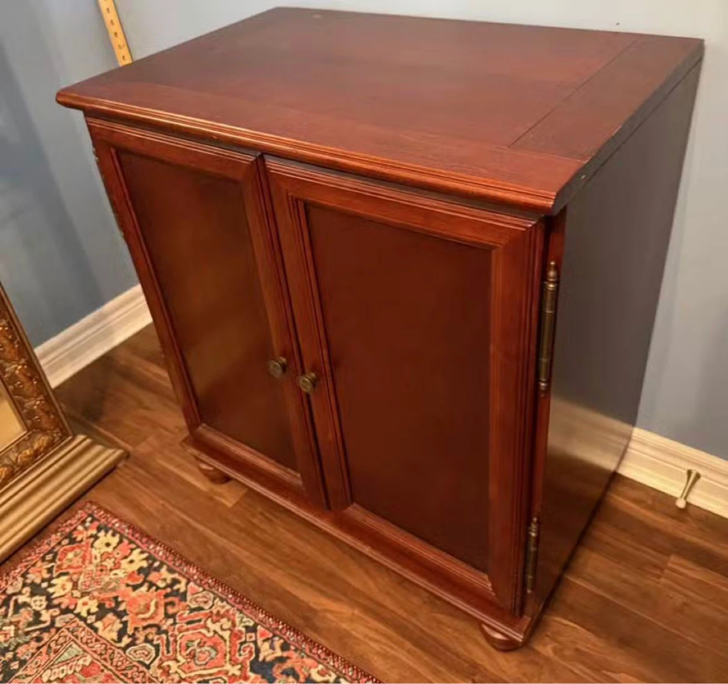 Wooden Accent Cabinet with Double Doors - photo 2