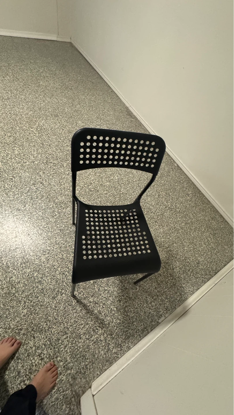 Black IKEA Chair