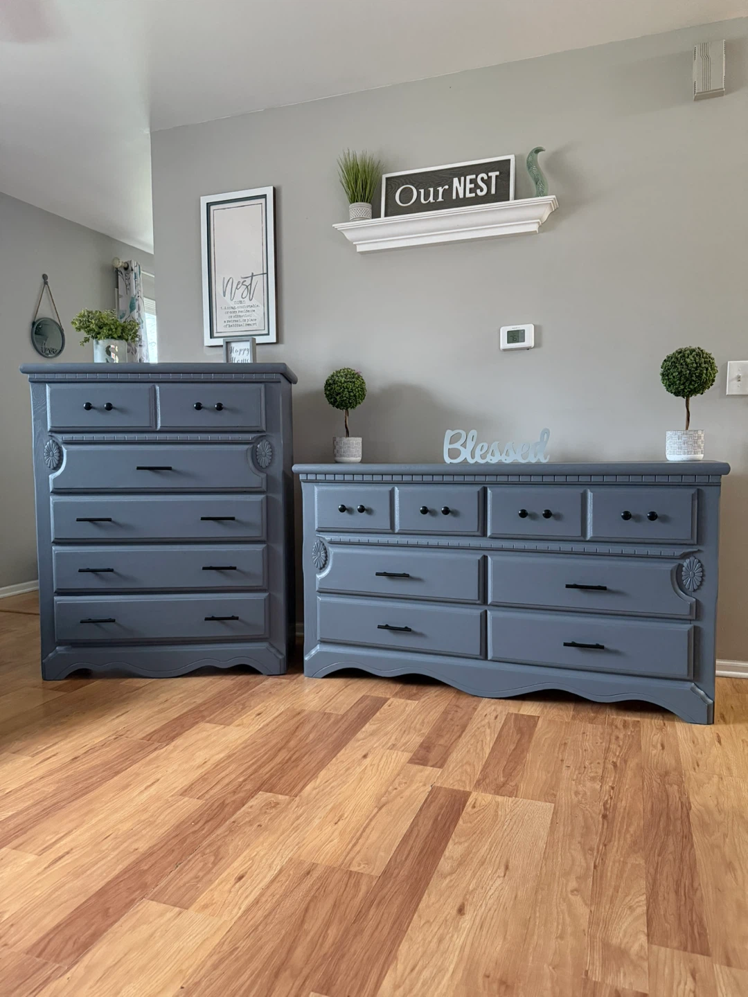 ✨🩶Gorgeous solid oak set🩶✨