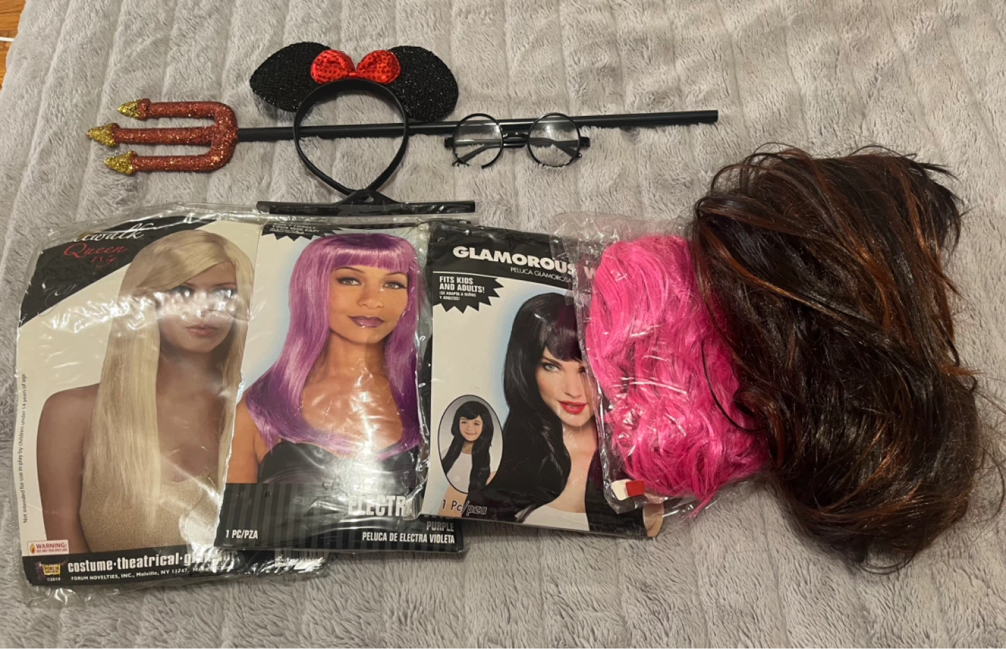 Halloween Costume Wigs and Accessories