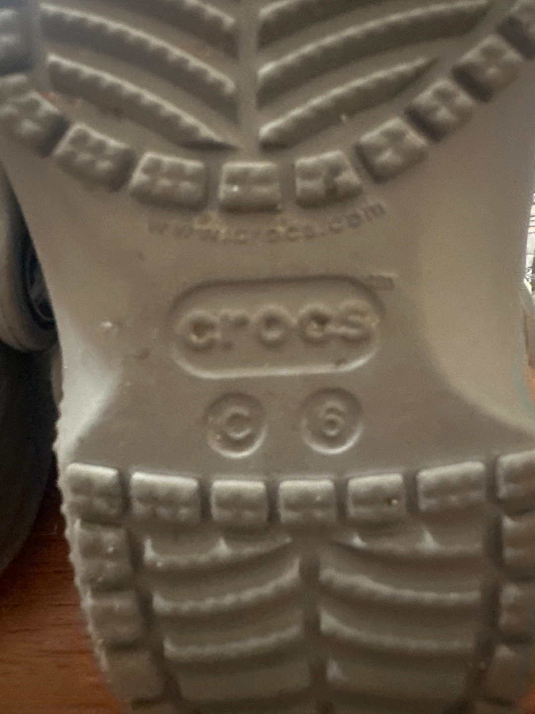Crocs Kids Clogs Size 6 Grey - photo 3