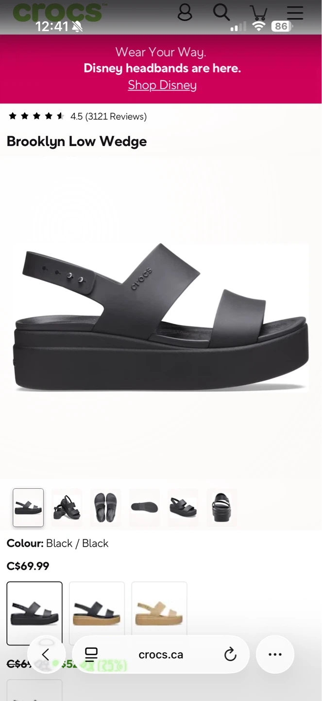 Crocs Brooklyn Low Wedge Sandals - photo 4
