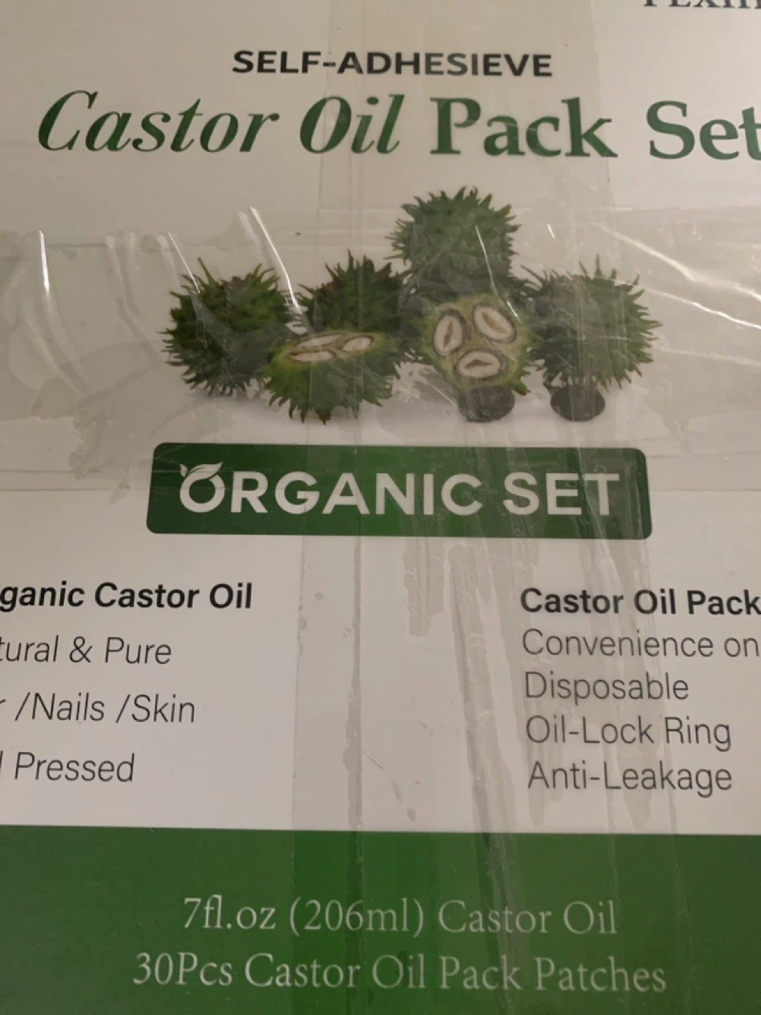 PEXIHOAP Castor Oil Pack Set - Organic, 7oz