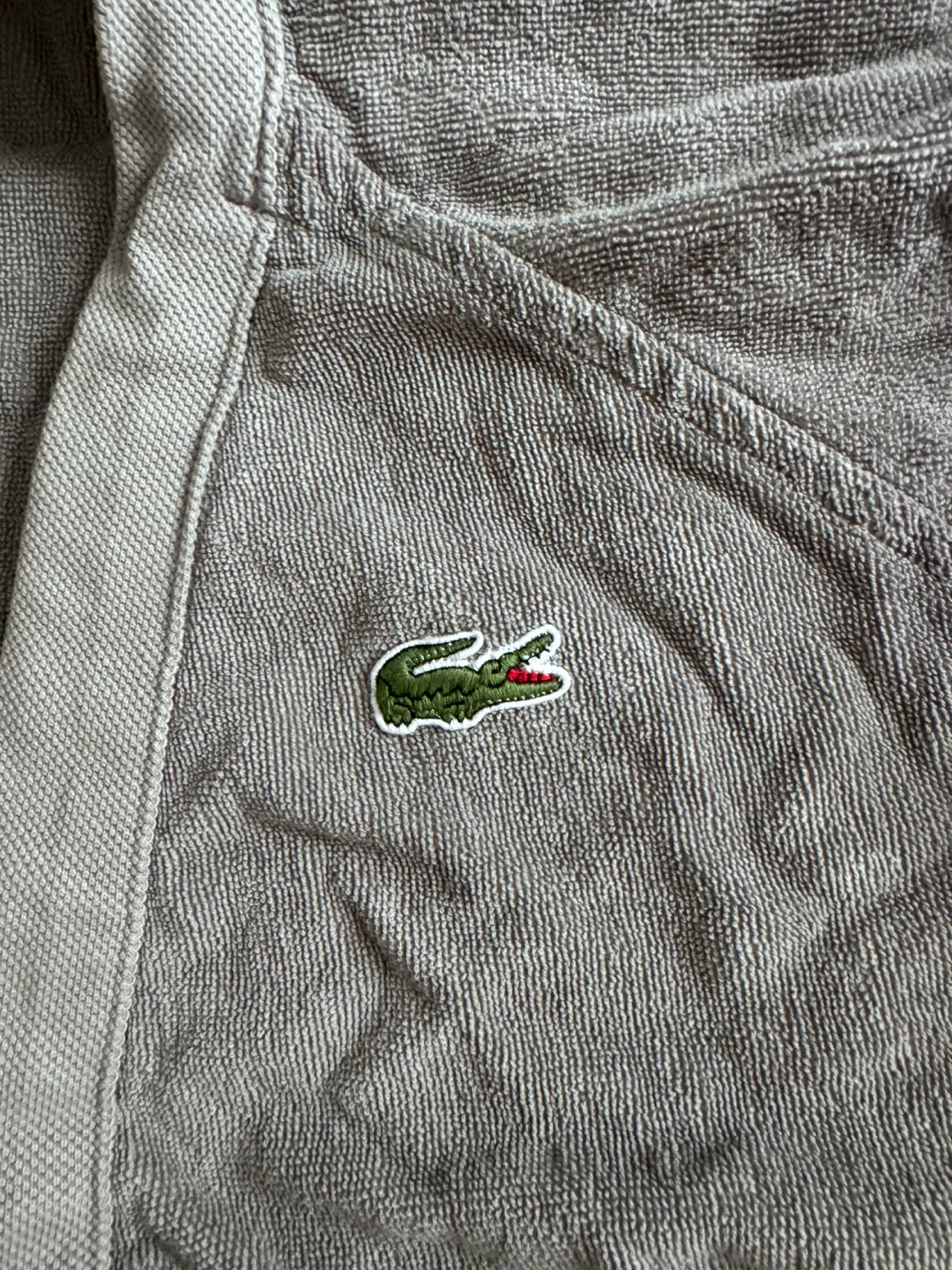 Lacoste | Grey Cloth Robe - photo 2
