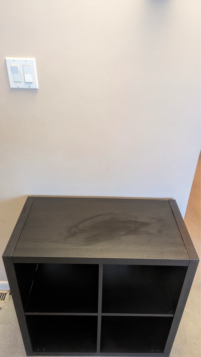 Dark Brown 4-Cube Storage Unit - photo 3