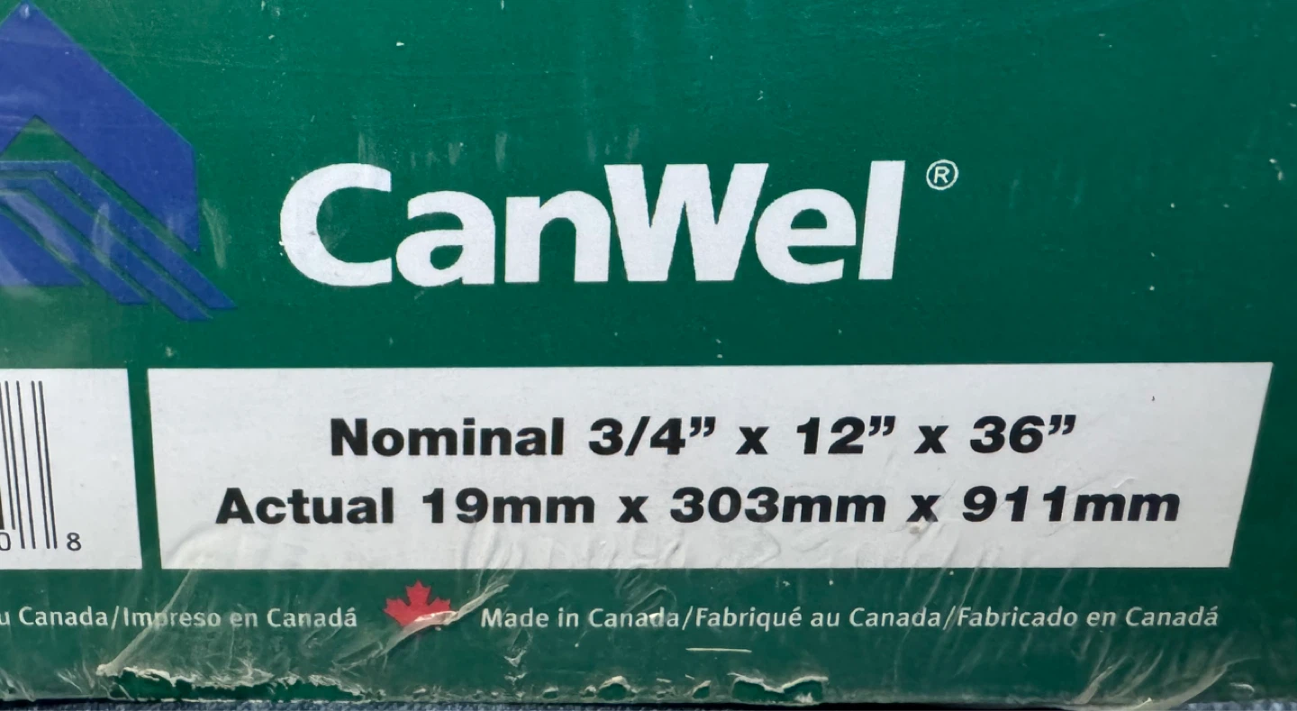 CanWel Pine Laminated Project Panels 3/4" x 12" x 36" - photo 3