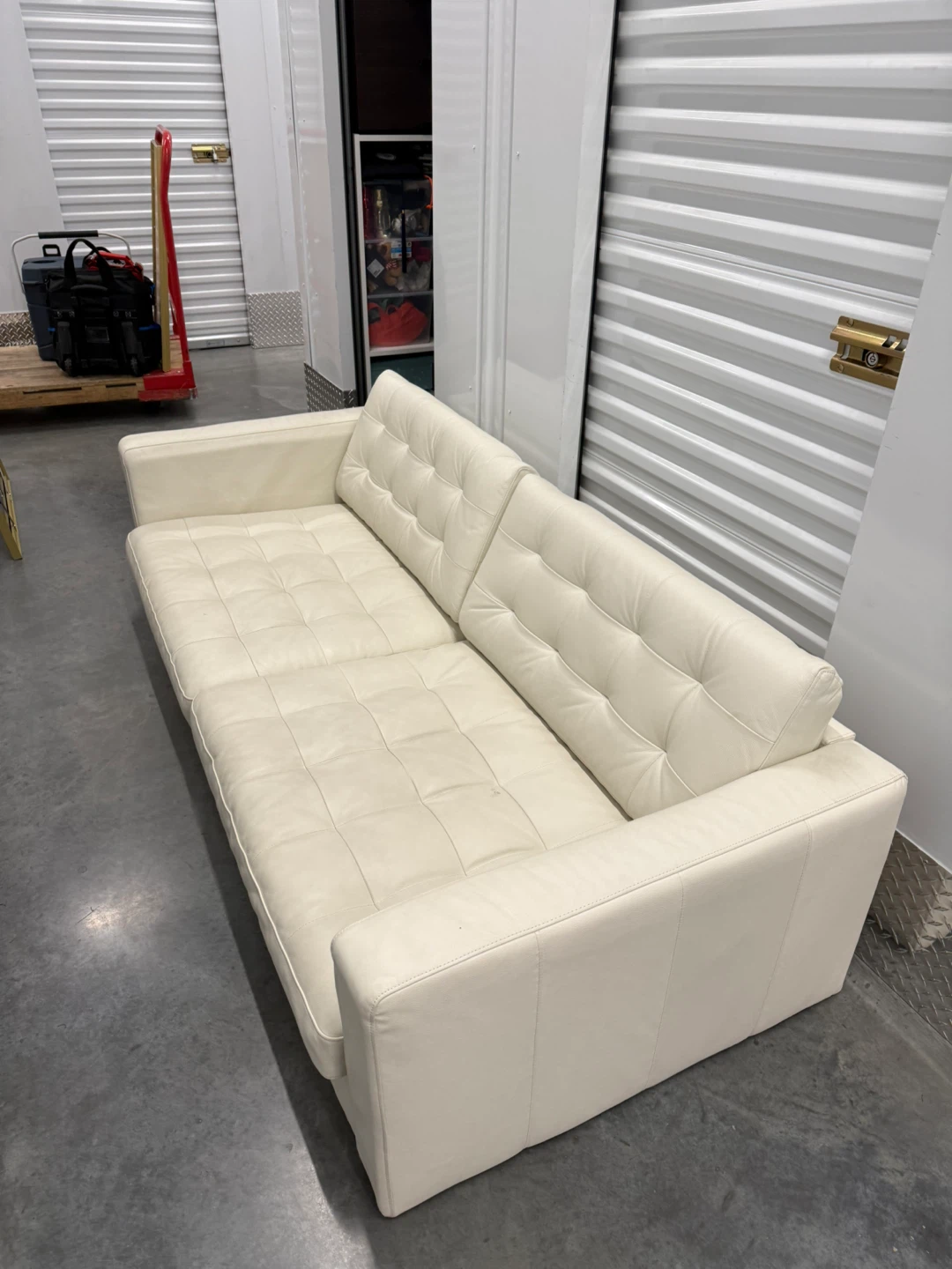 White cream Sofa