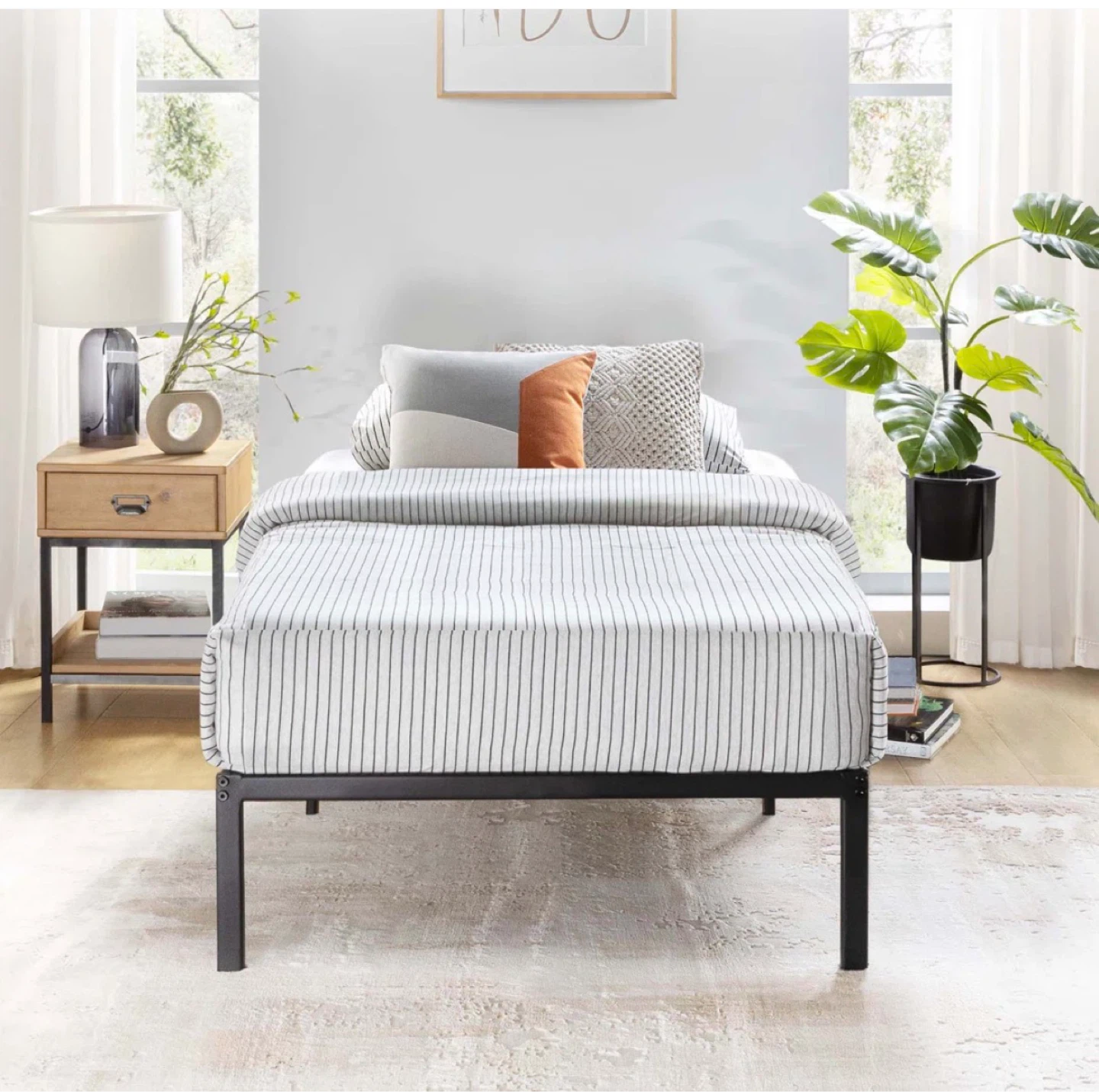 Twin Size Metal Bed Frame