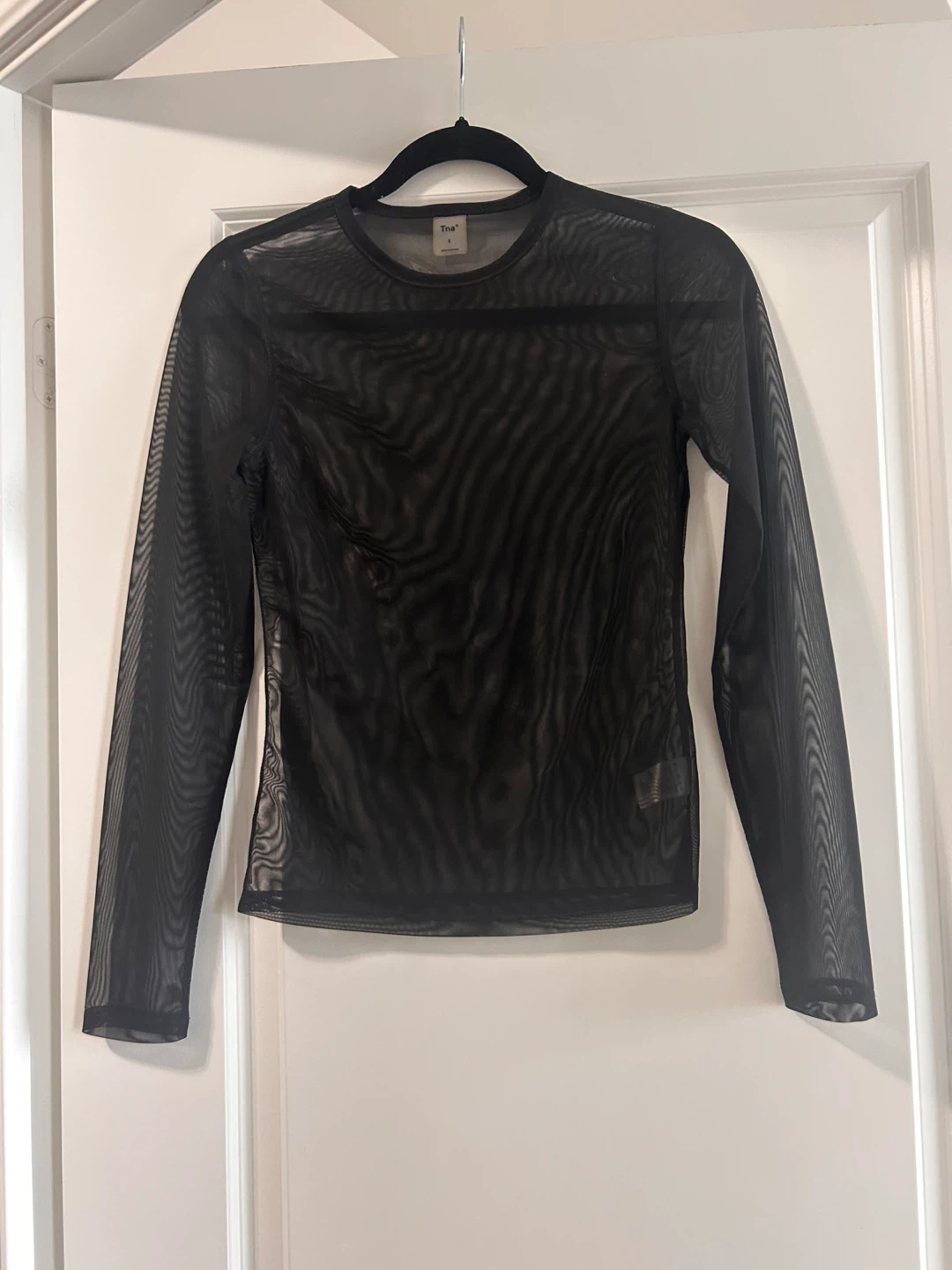 TNA Brooklyn mesh sheer long sleeve small & medium