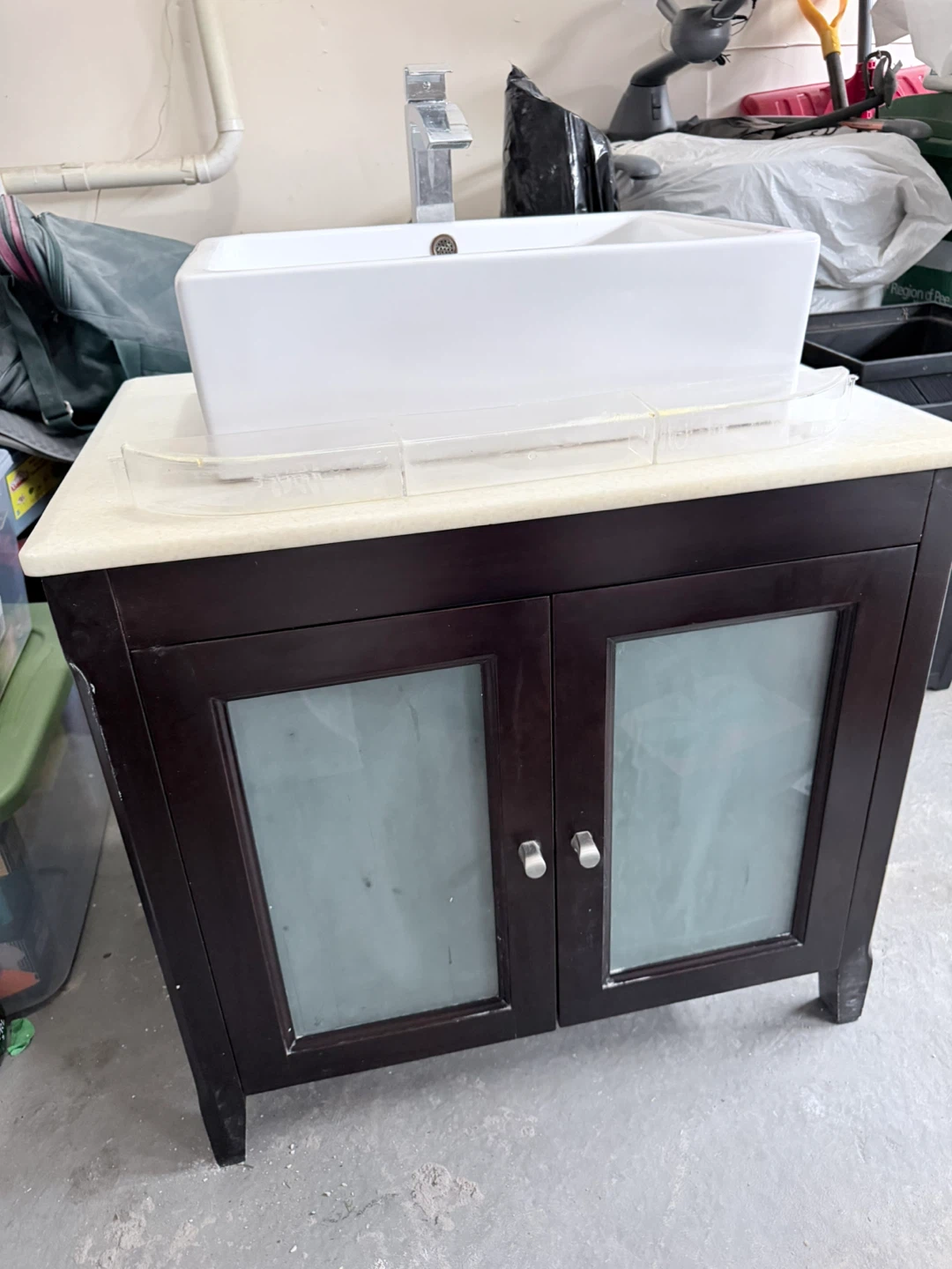 Bathroom Vanity with Sink and Faucet 30inch - photo 2