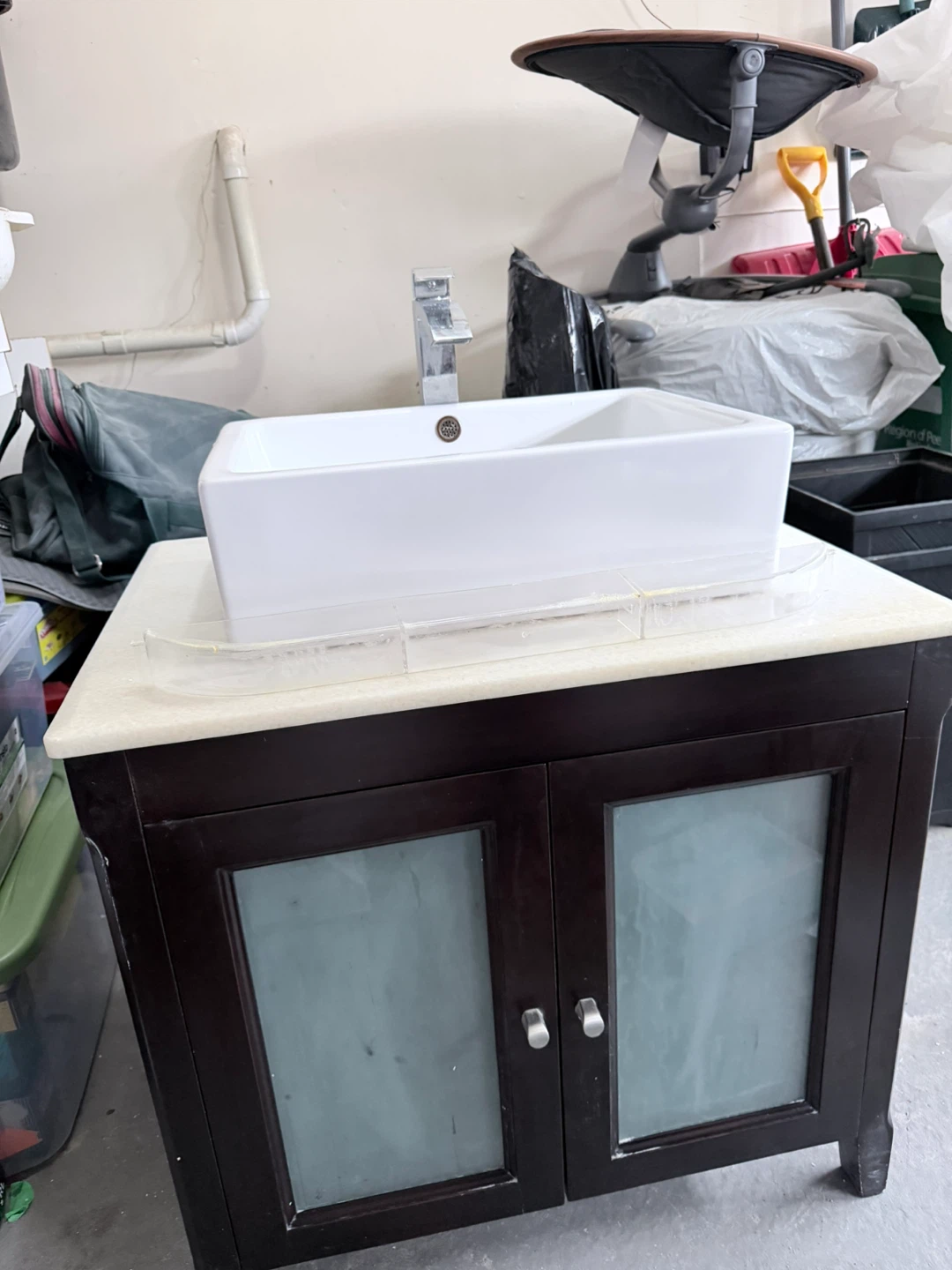 Bathroom Vanity with Sink and Faucet 30inch - photo 3