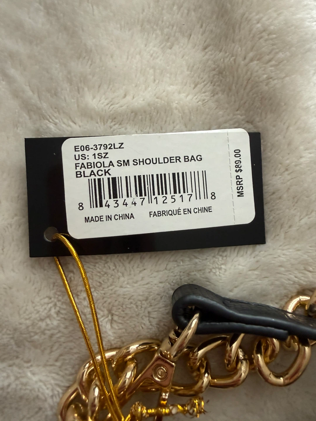 NWT Bebe Fabiola SM Shoulder Bag - Black - photo 4