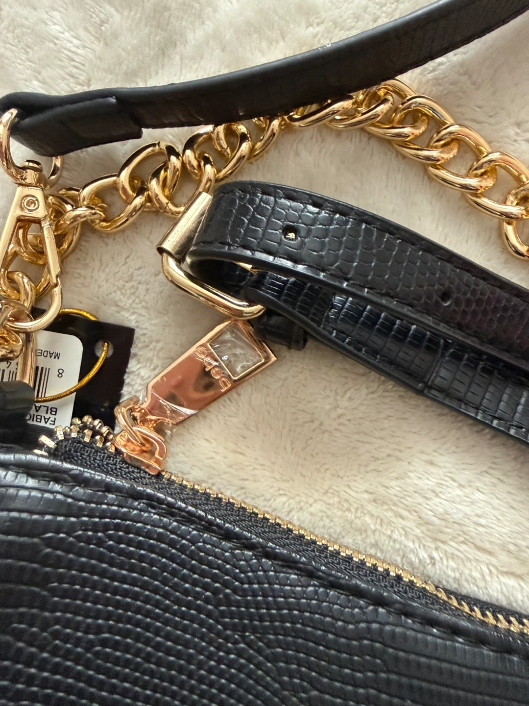 NWT Bebe Fabiola SM Shoulder Bag - Black - photo 3